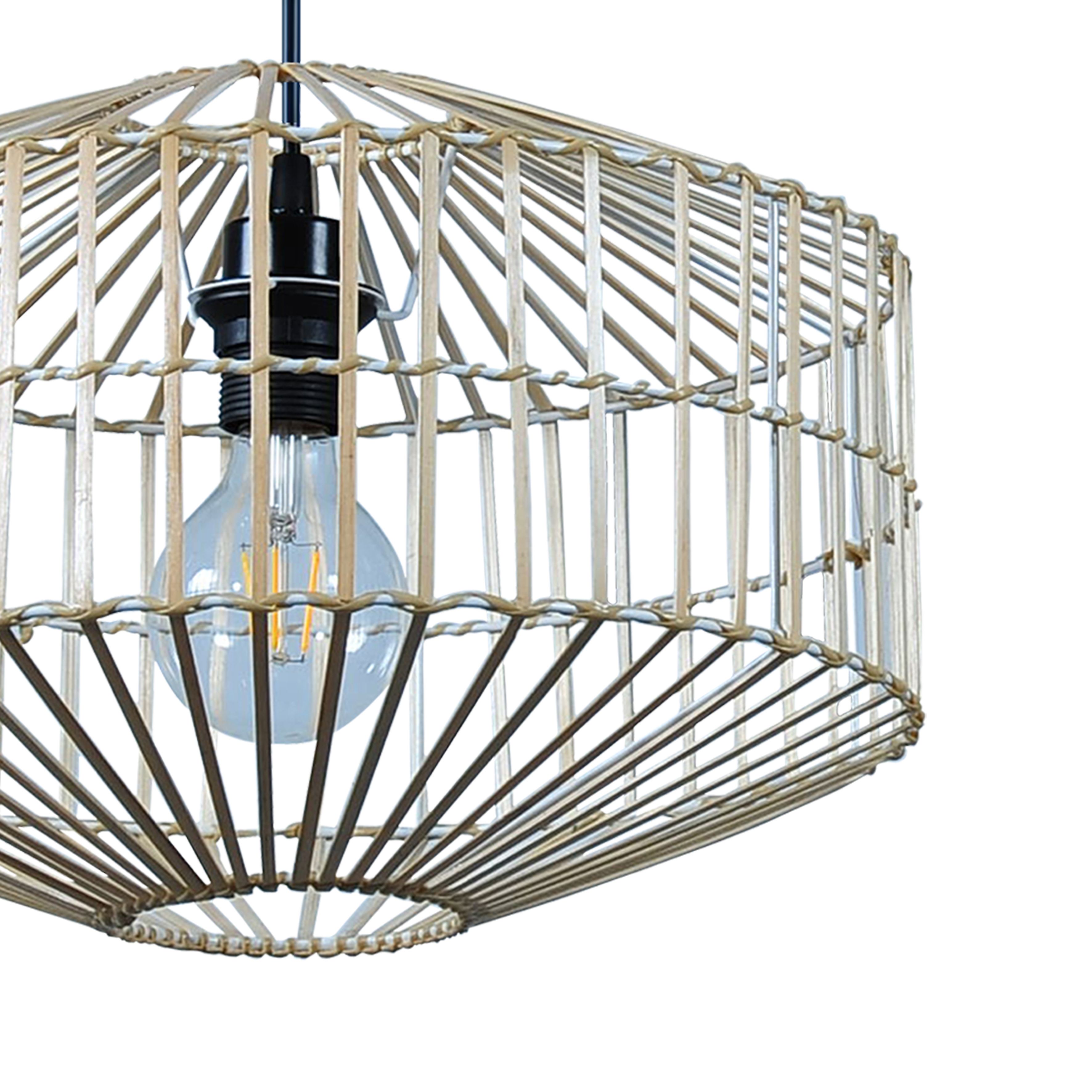 Wutai Natural Pendant ceiling light, (Dia)380mm