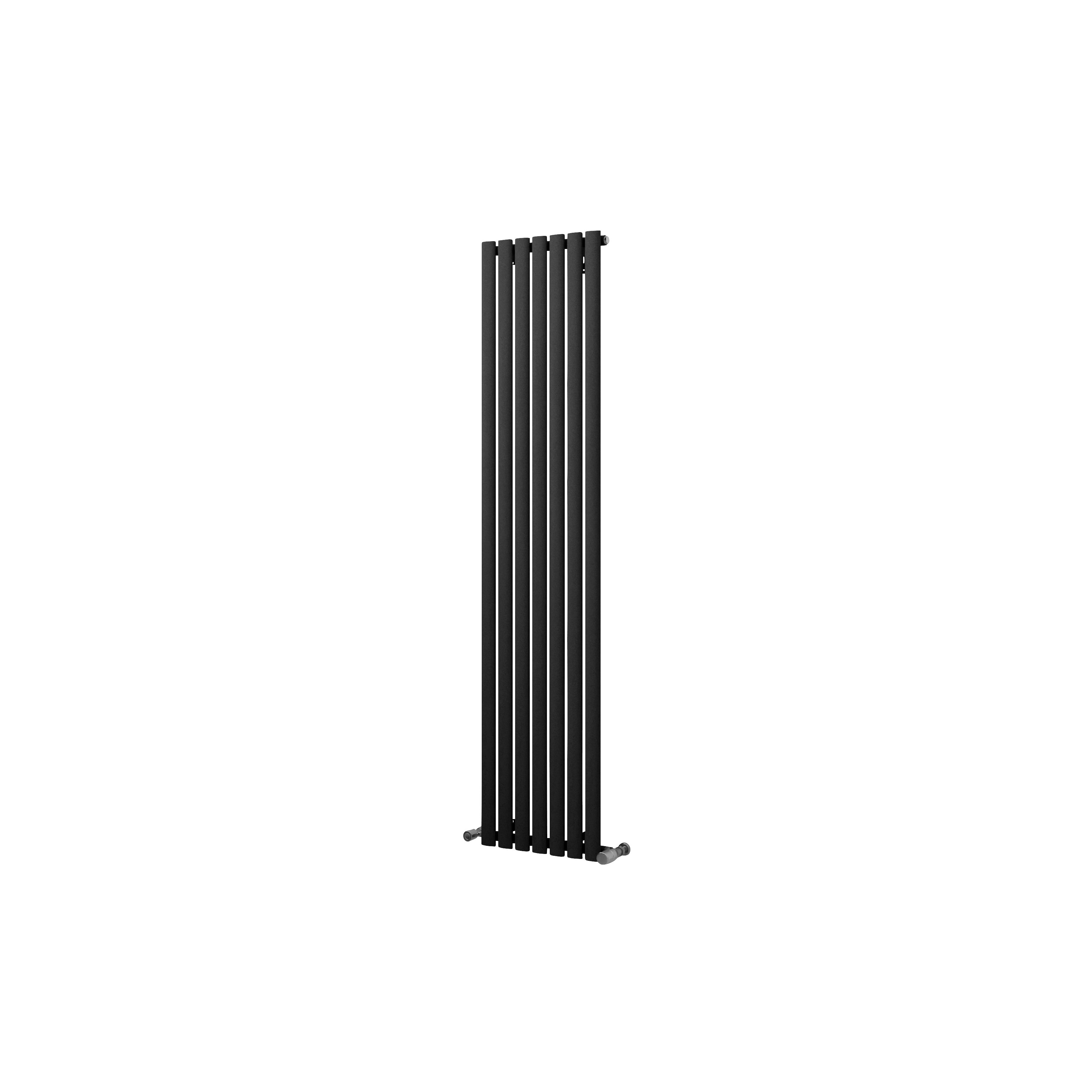 Ximax Champion Anthracite Vertical Designer Radiator, (W)410mm x (H)1800mm