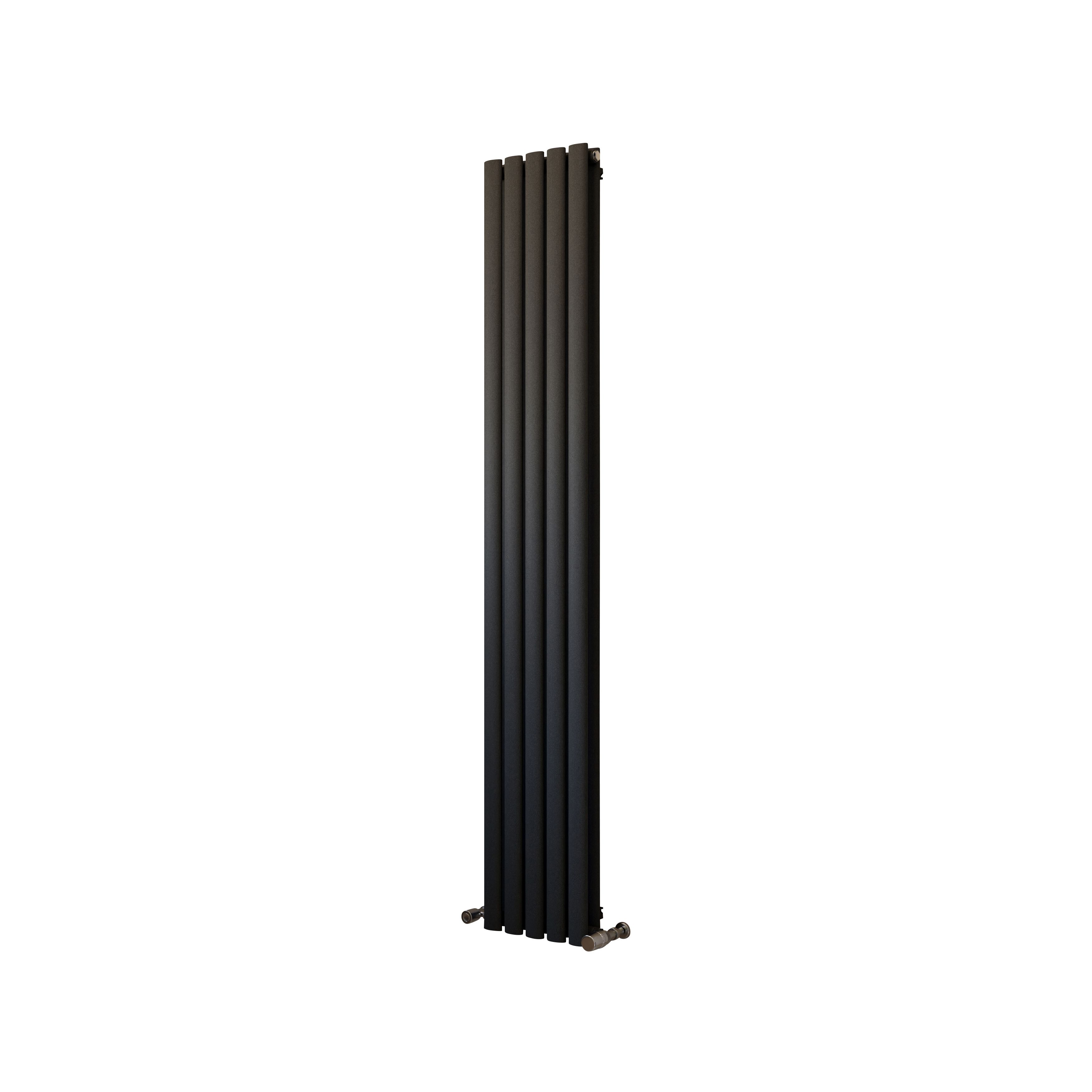 Ximax Champion Duplex Anthracite Vertical Designer Radiator, (W)294mm x (H)1800mm