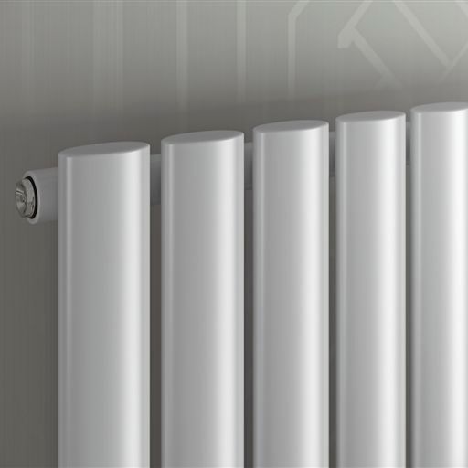 Ximax Champion White Horizontal Designer Radiator, (W)1000mm x (H)584mm