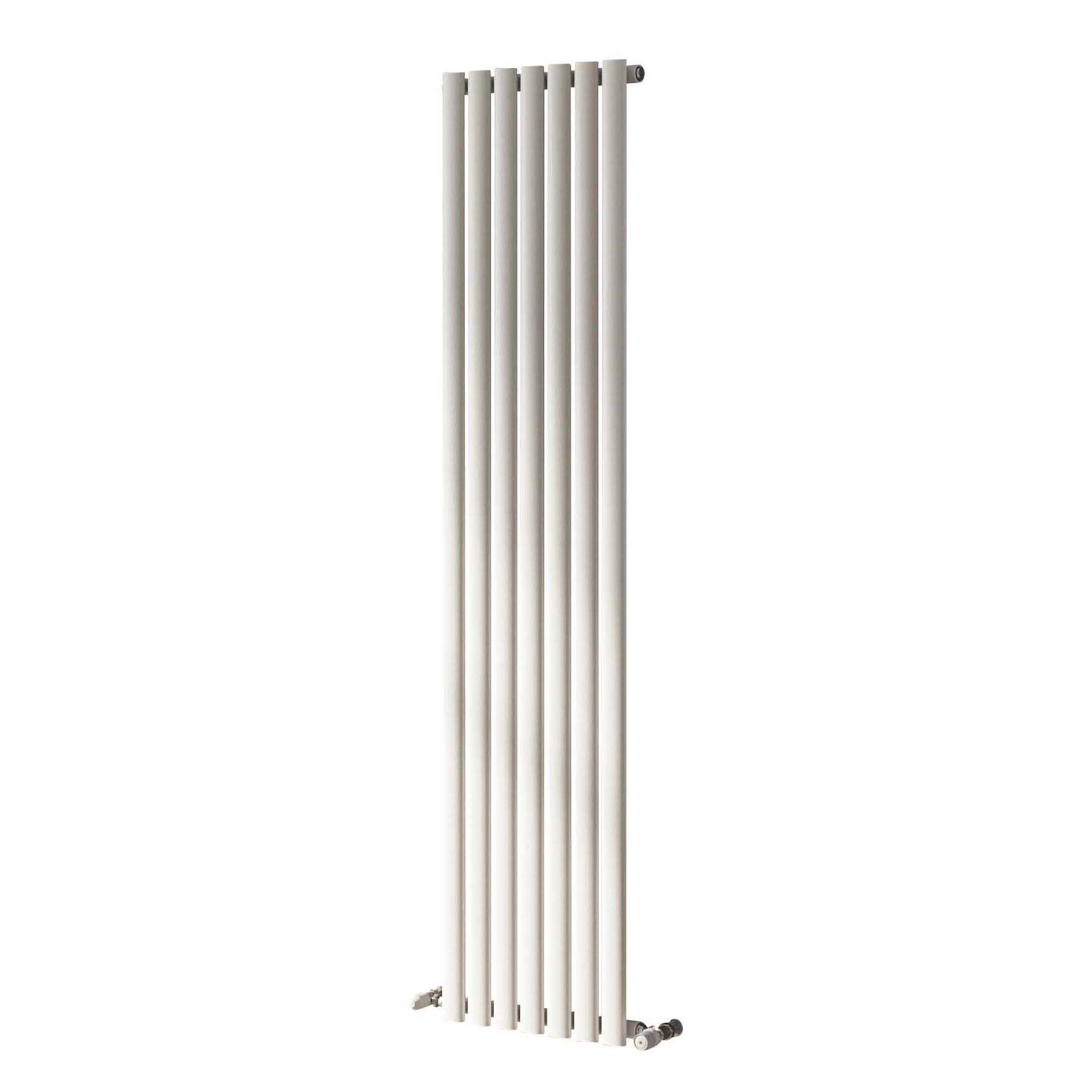 Ximax Champion White rustic Vertical Designer Radiator, (W)526mm x (H)1800mm