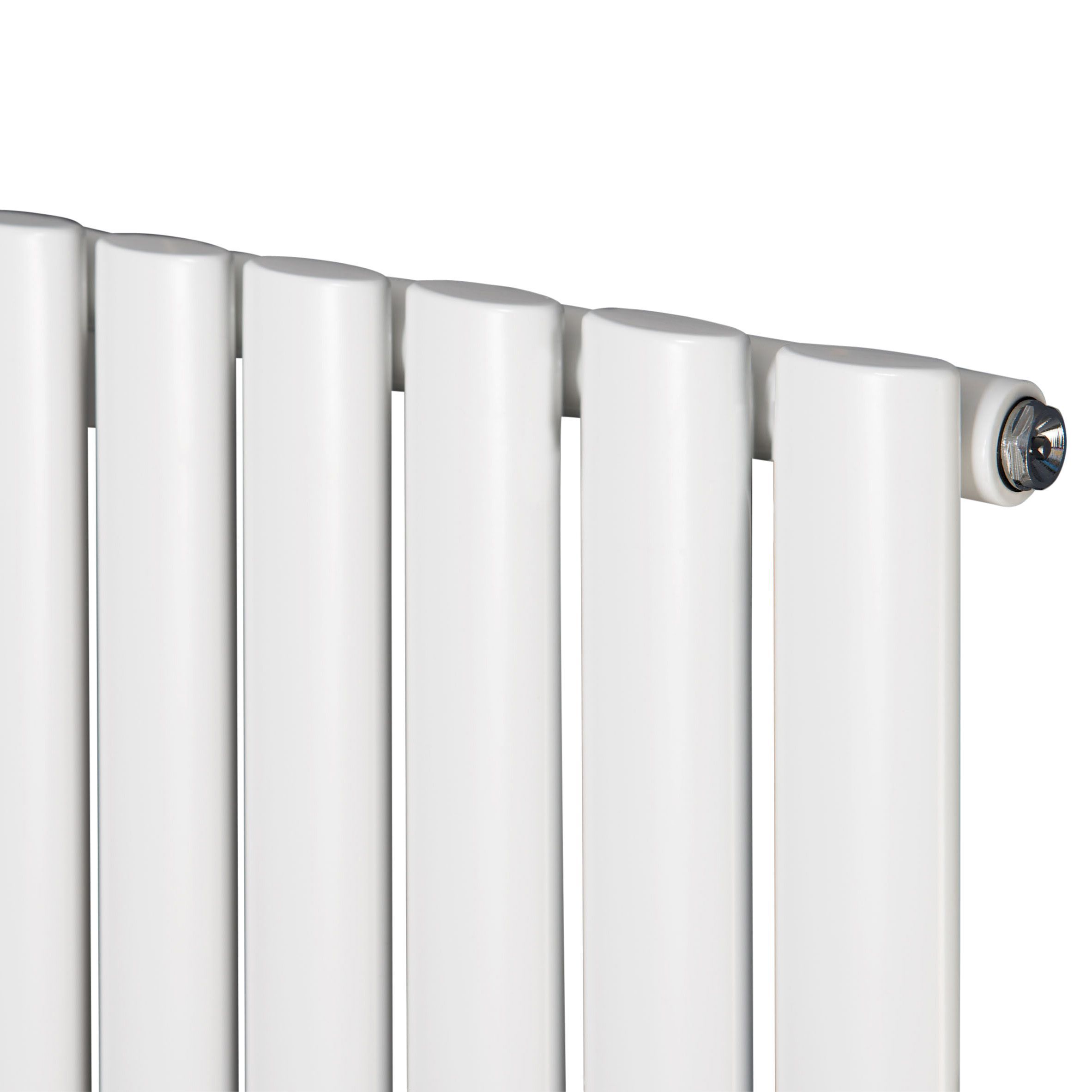 Ximax Fortuna White Vertical Designer Radiator, (W)590mm x (H)1800mm