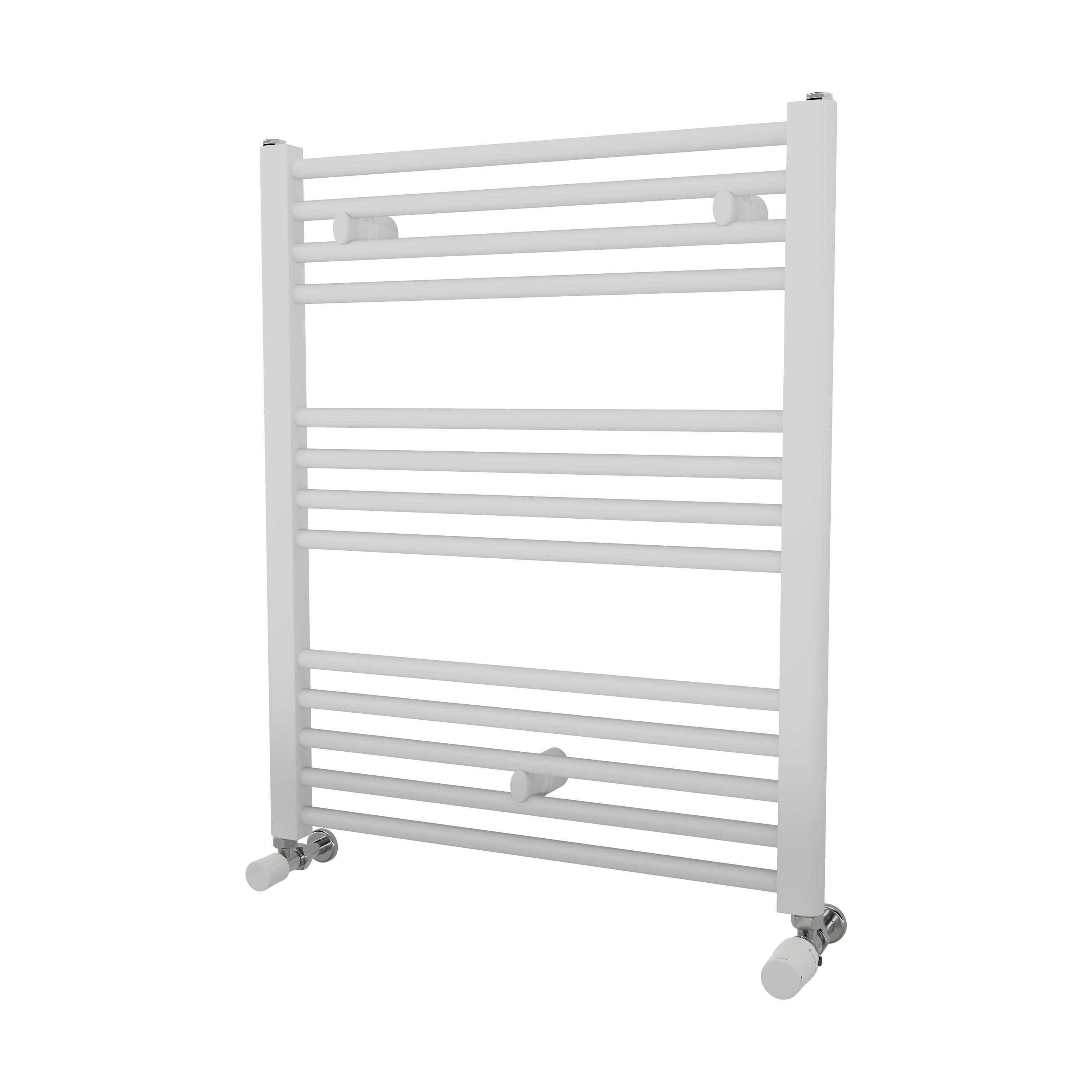 Ximax Joker Satin white Vertical Designer Radiator, (W)600mm x (H)720mm