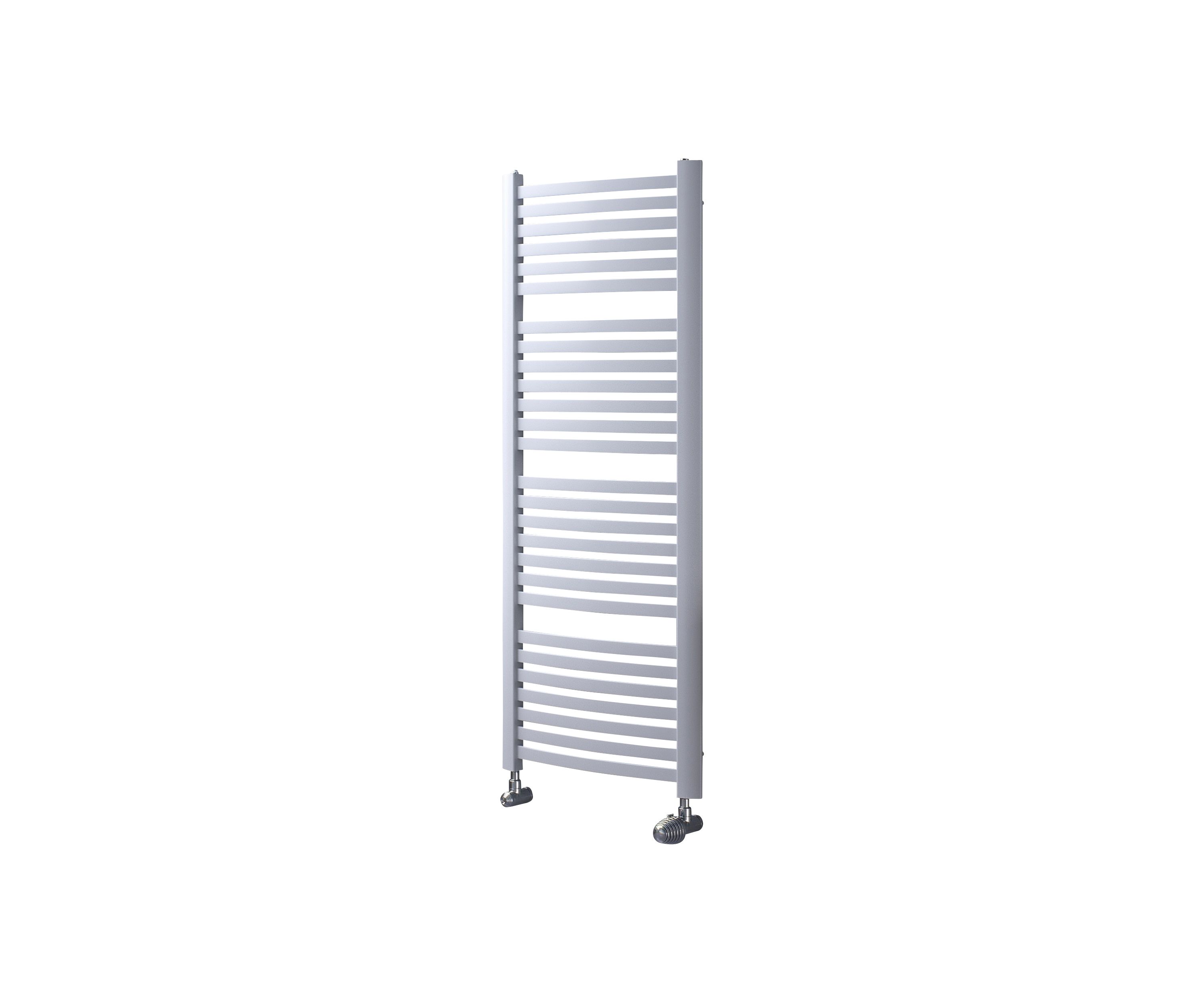 Ximax K4, White Vertical Curved Towel radiator (W)580mm x (H)1710mm