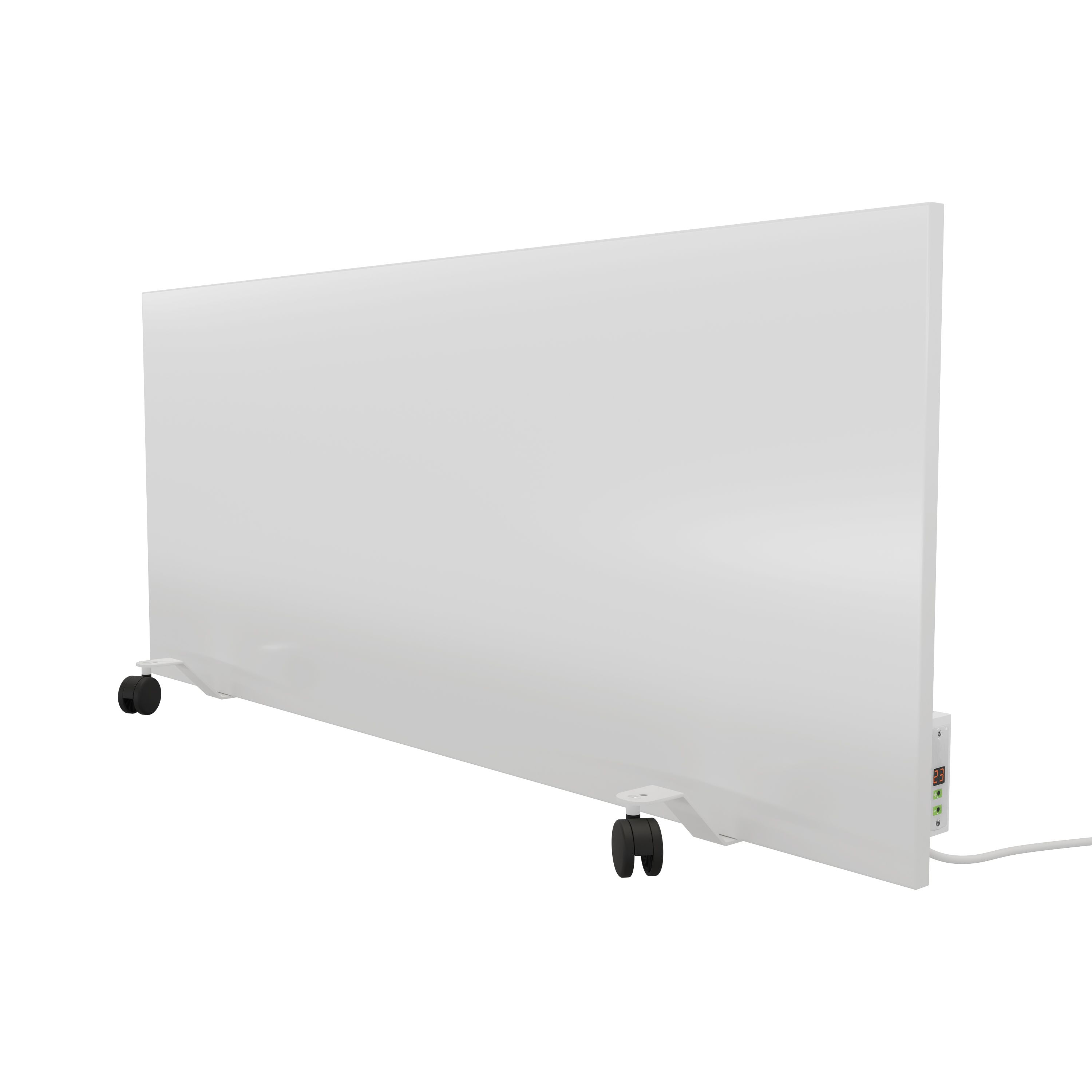 Ximax Matt white Horizontal Electric designer Radiator, (W)1200mm x (H)535mm