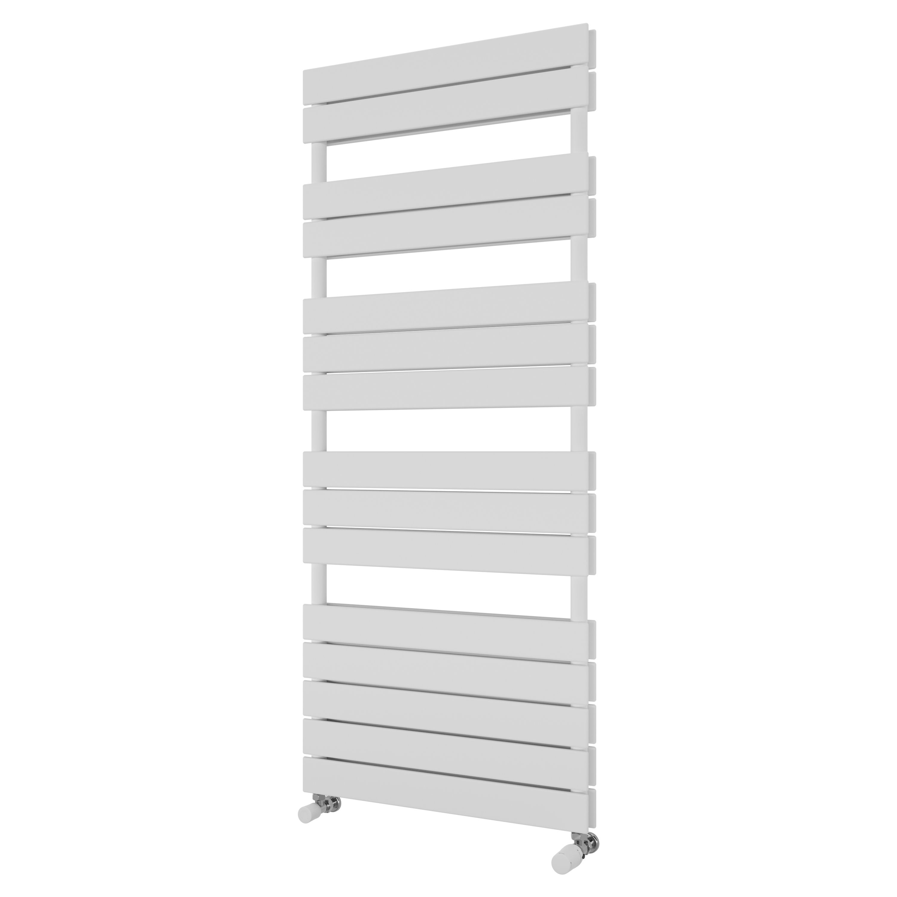 Ximax P2 Duplex, White Vertical Towel radiator (W)600mm x (H)1420mm