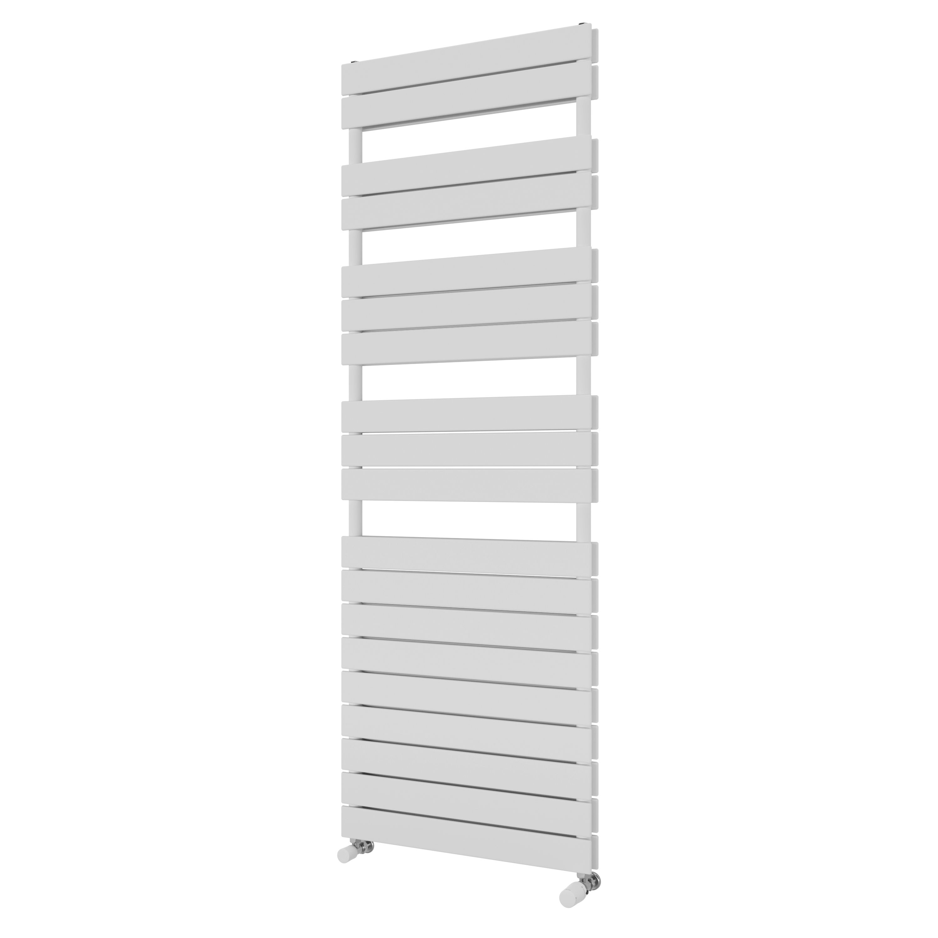Ximax P2 Duplex, White Vertical Towel radiator (W)600mm x (H)1720mm