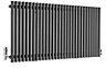 Ximax Supra Anthracite Horizontal Designer Radiator, (W)1190mm x (H)600mm