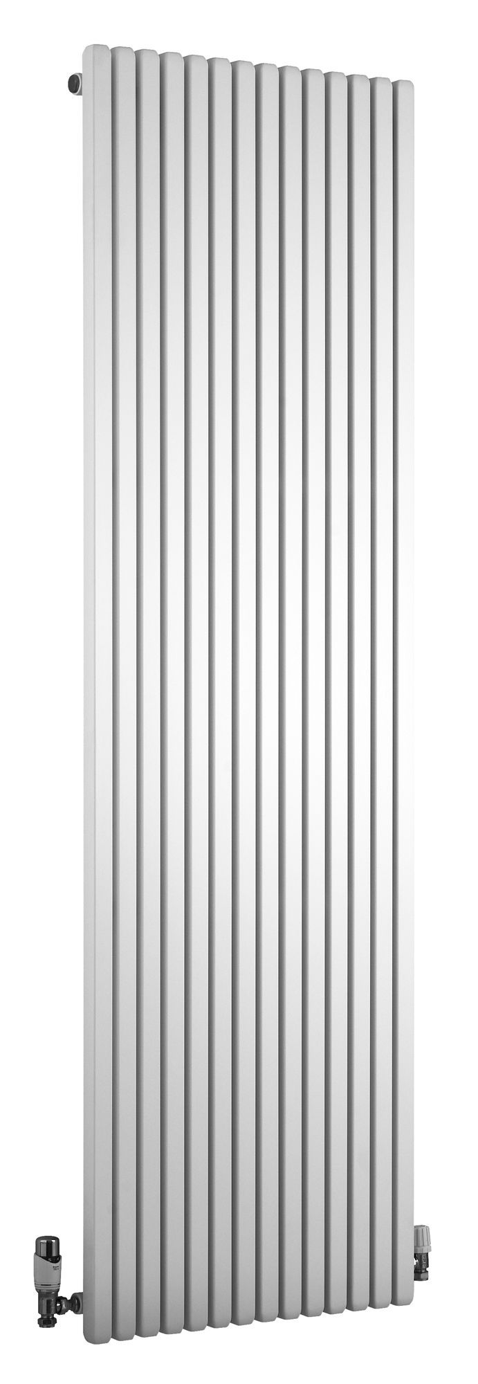 Ximax Supra Square White Vertical Designer Radiator, (W)550mm x (H)1800mm