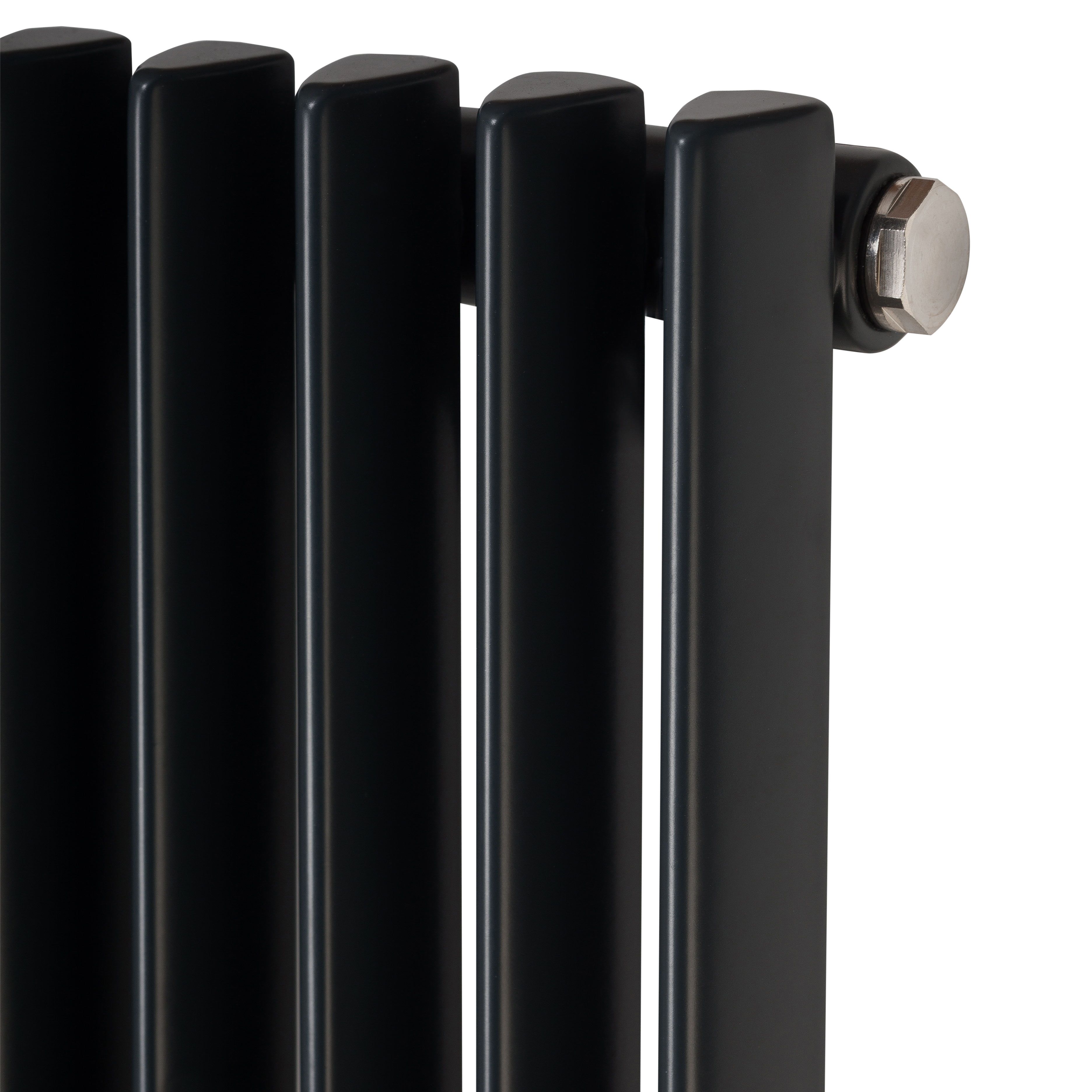 Ximax Triton Anthracite Vertical Designer Radiator, (W)600mm x (H)1800mm