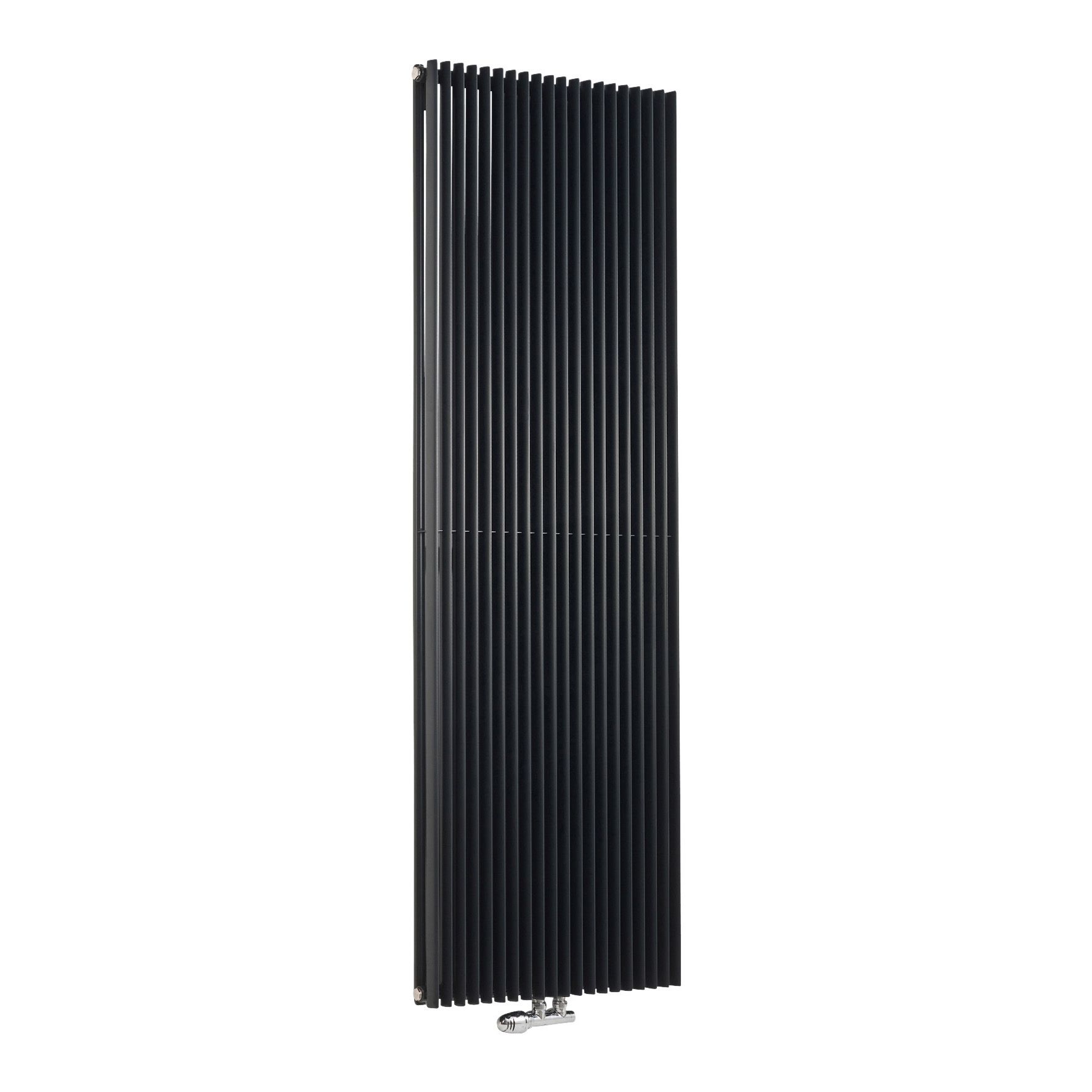 Ximax Triton Duplex Anthracite Vertical Designer Radiator, (W)450mm x (H)1800mm