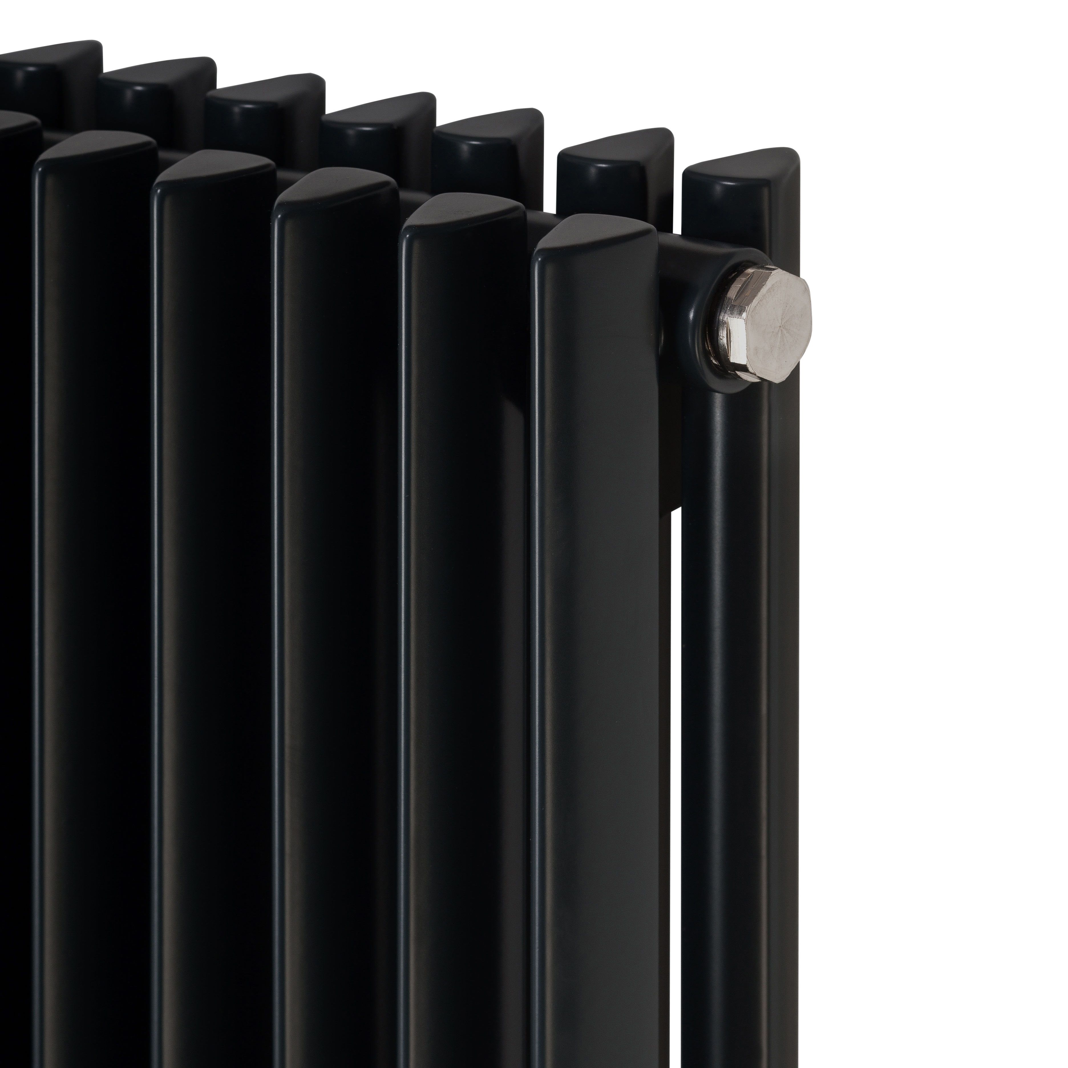 Ximax Triton Duplex Anthracite Vertical Designer Radiator, (W)450mm x (H)1800mm