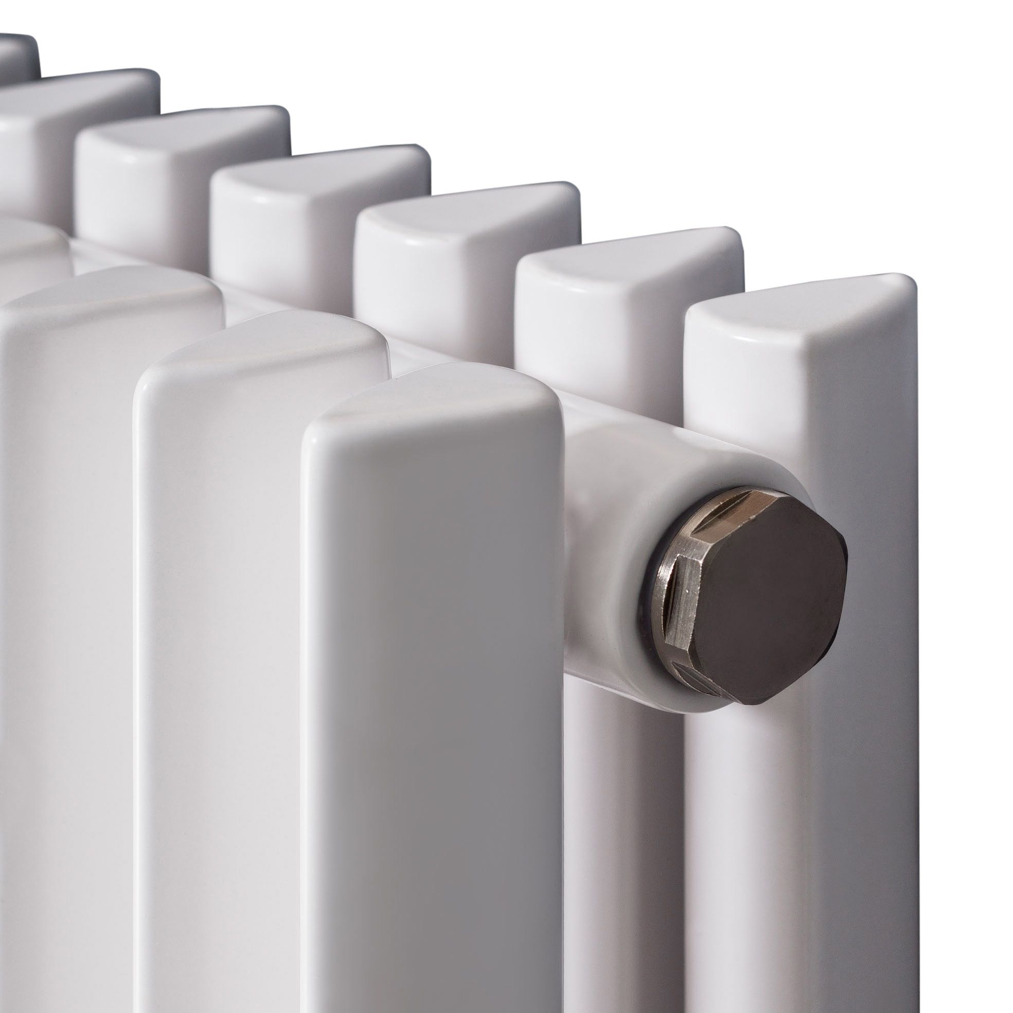 Ximax Triton Duplex White Vertical Designer Radiator, (W)600mm x (H)1800mm