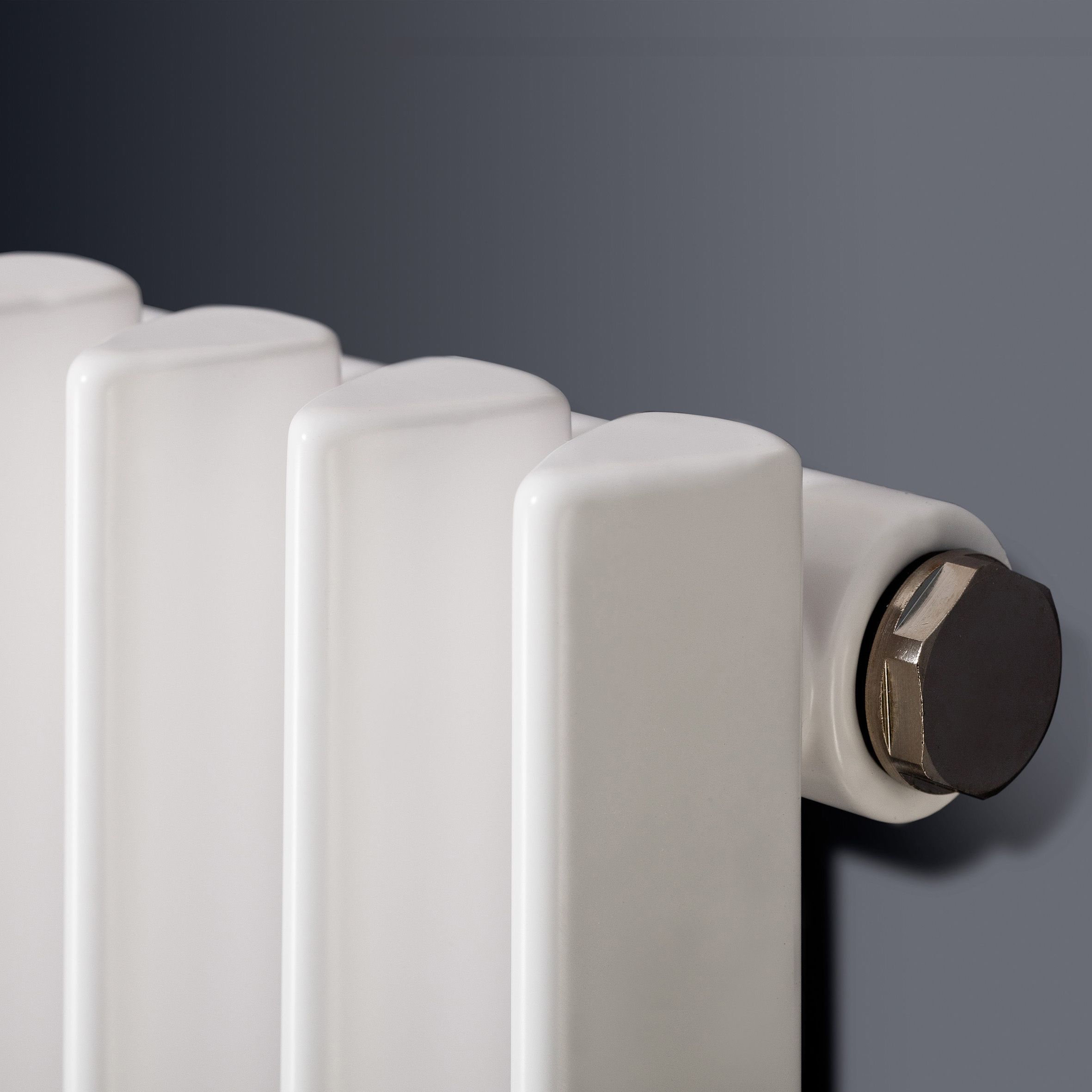 Ximax Triton White Vertical Designer Radiator, (W)450mm x (H)1800mm