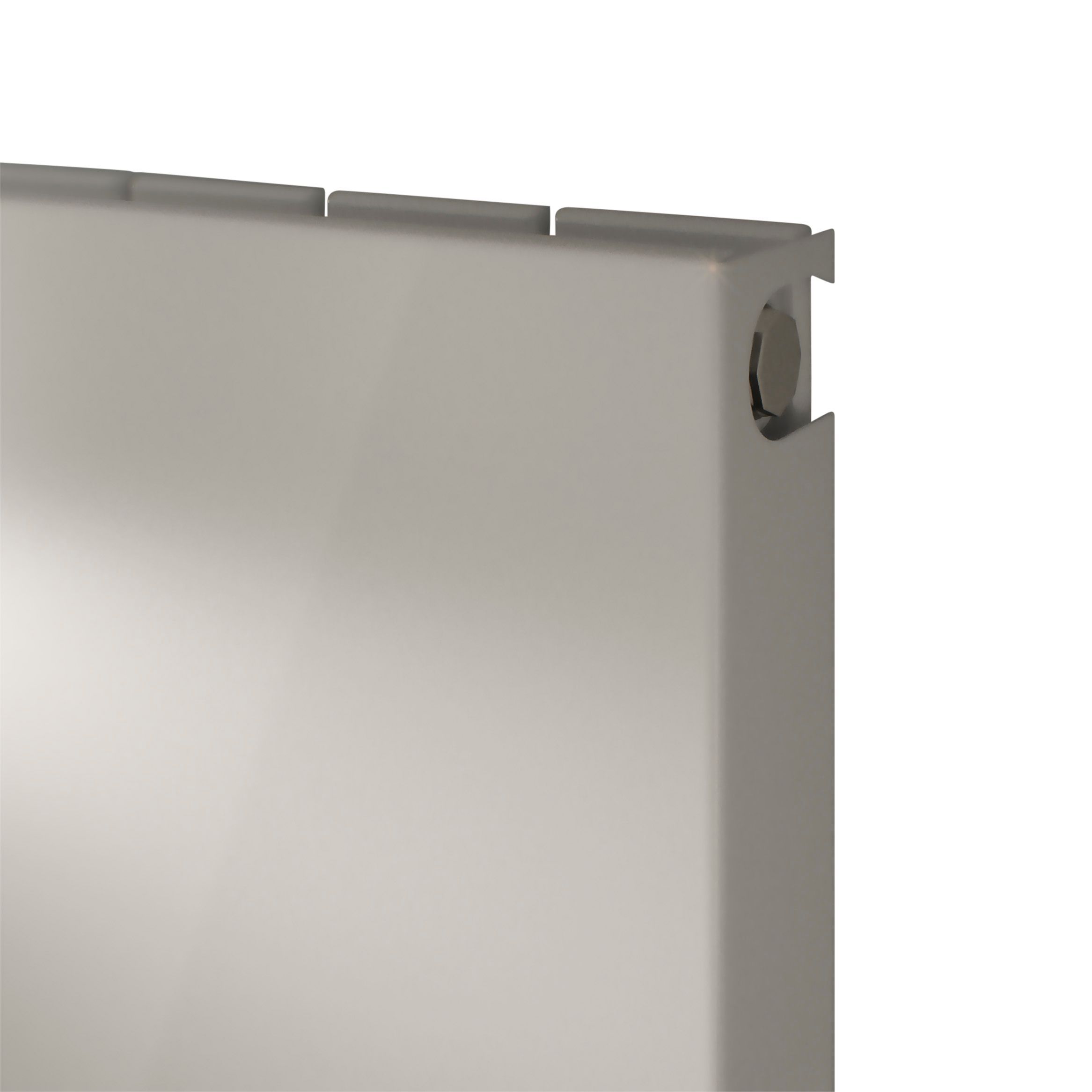 Ximax Vertiplan Duplex White Vertical Designer Radiator, (W)450mm x (H)1800mm
