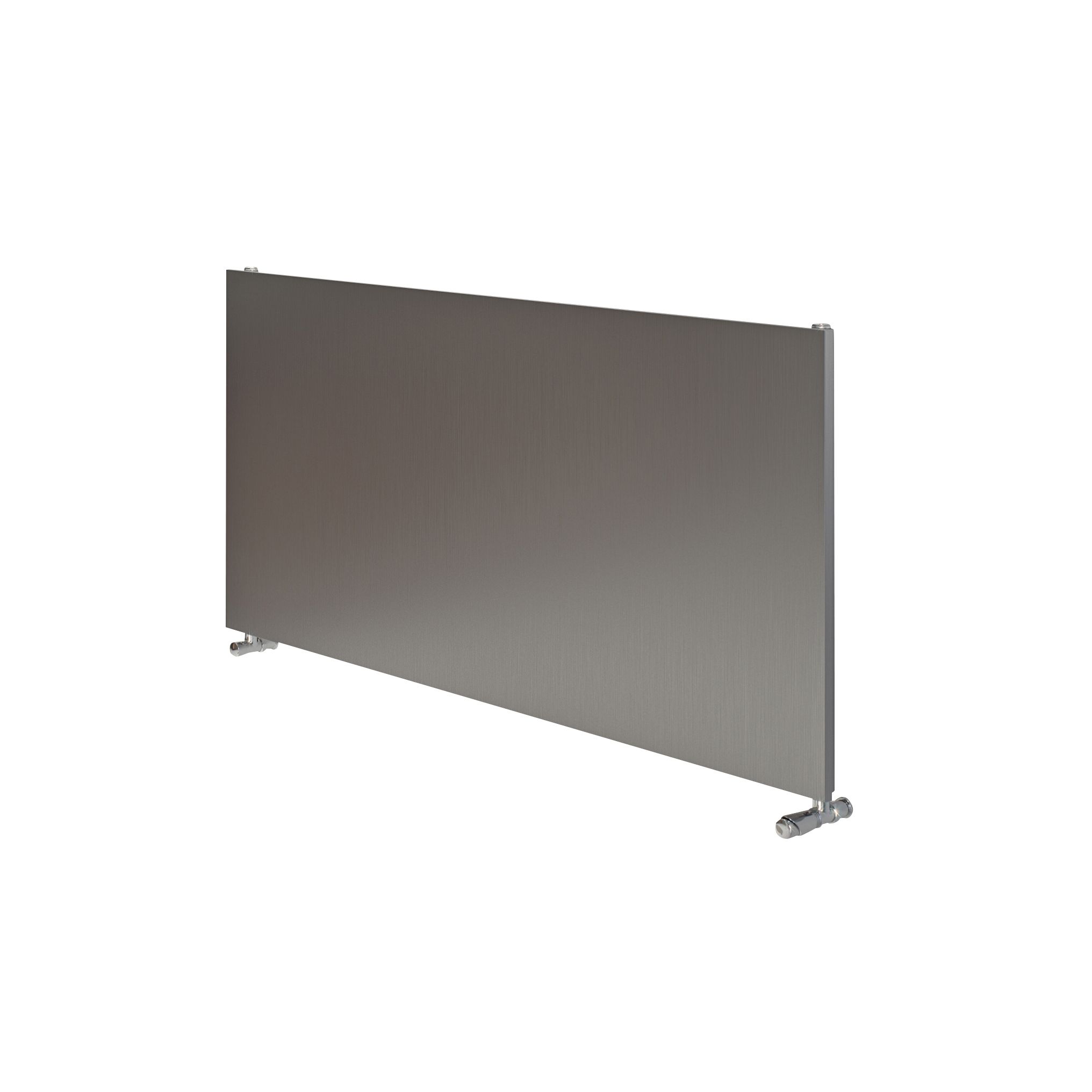 Ximax Vertiplan Silver effect Horizontal Designer Radiator, (W)595mm x (H)1800mm