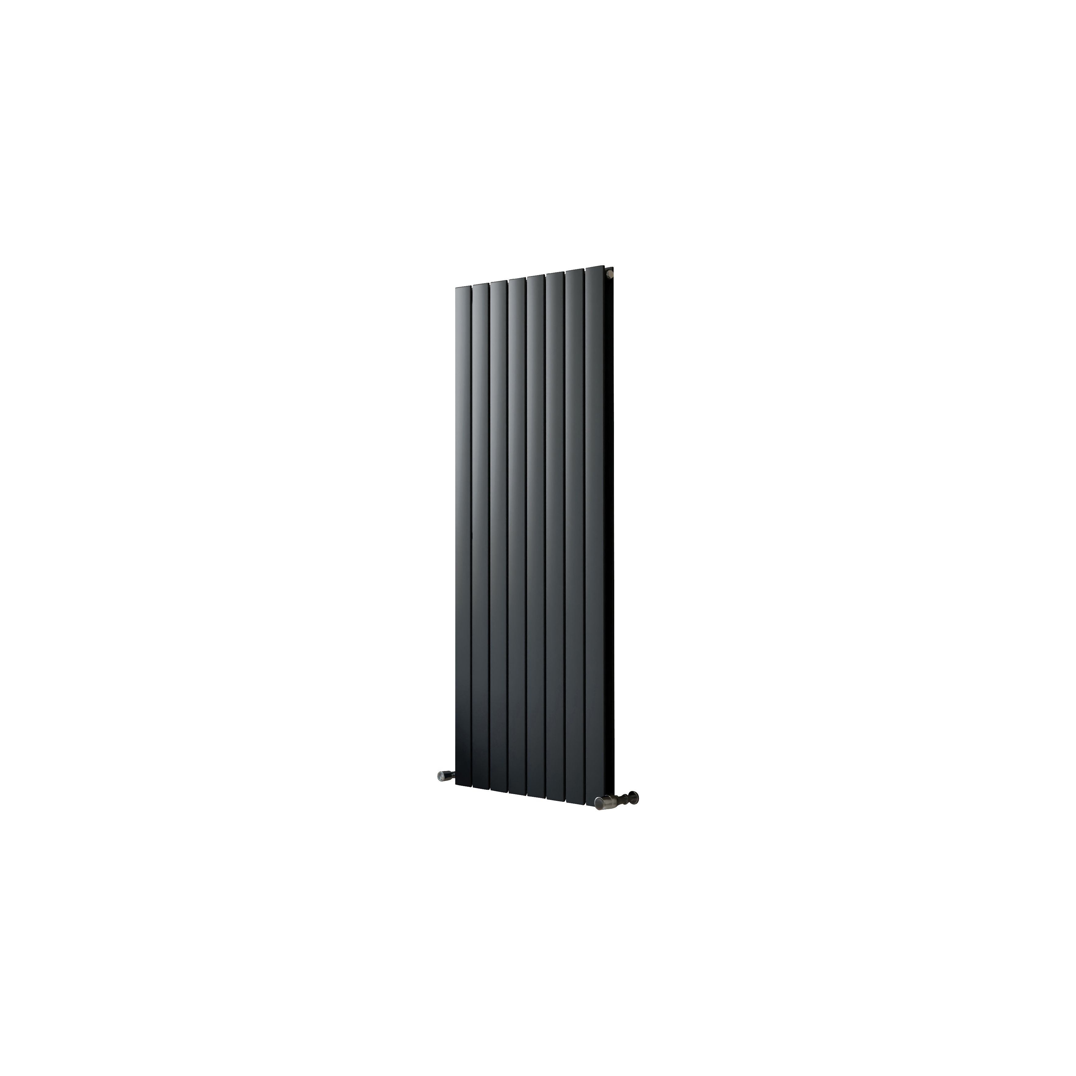 Ximax Vertirad Duplex Anthracite Horizontal or vertical Designer Radiator, (W)595mm x (H)1500mm