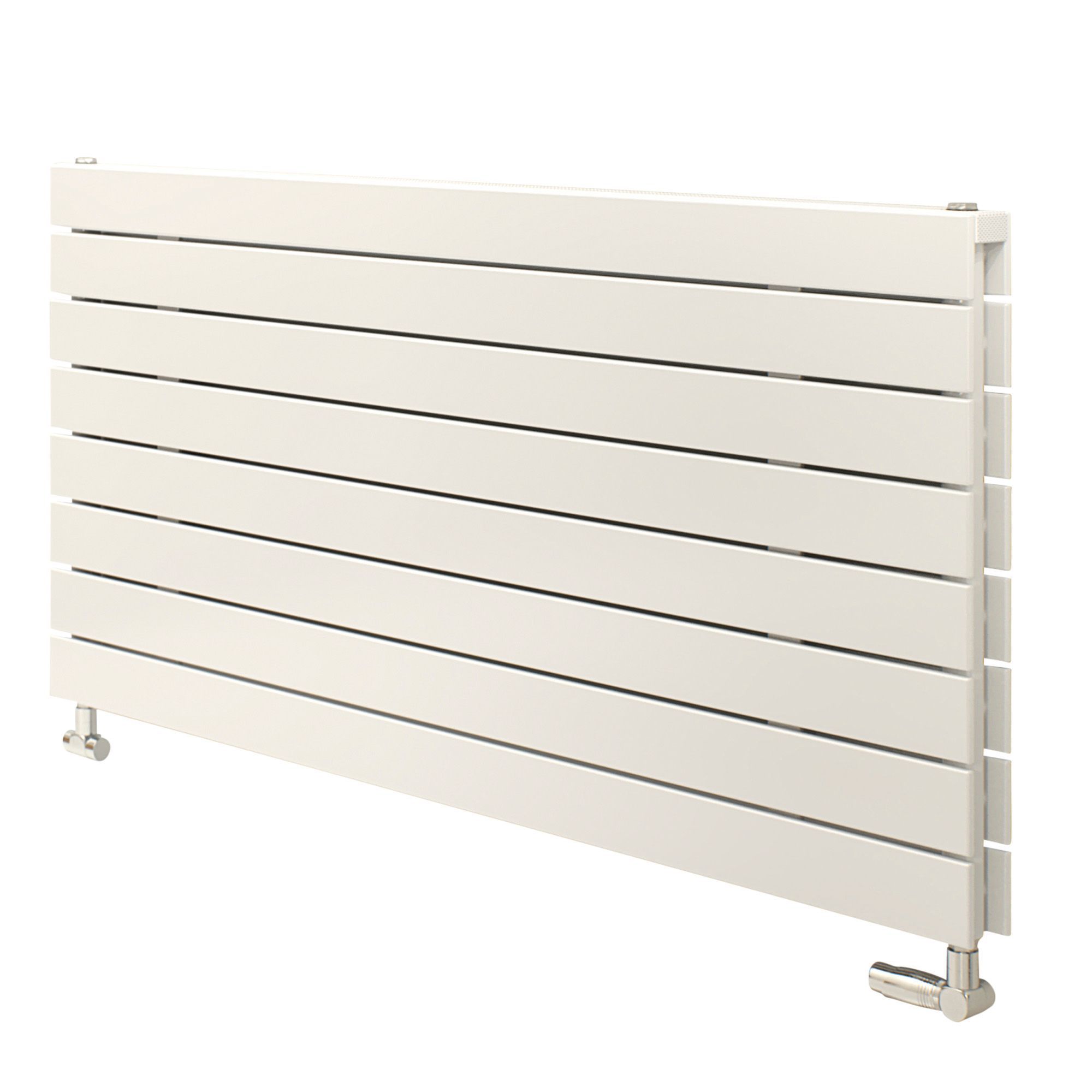 Ximax Vertirad Duplex Deluxe White Horizontal Designer Radiator, (W)1500mm x (H)600mm