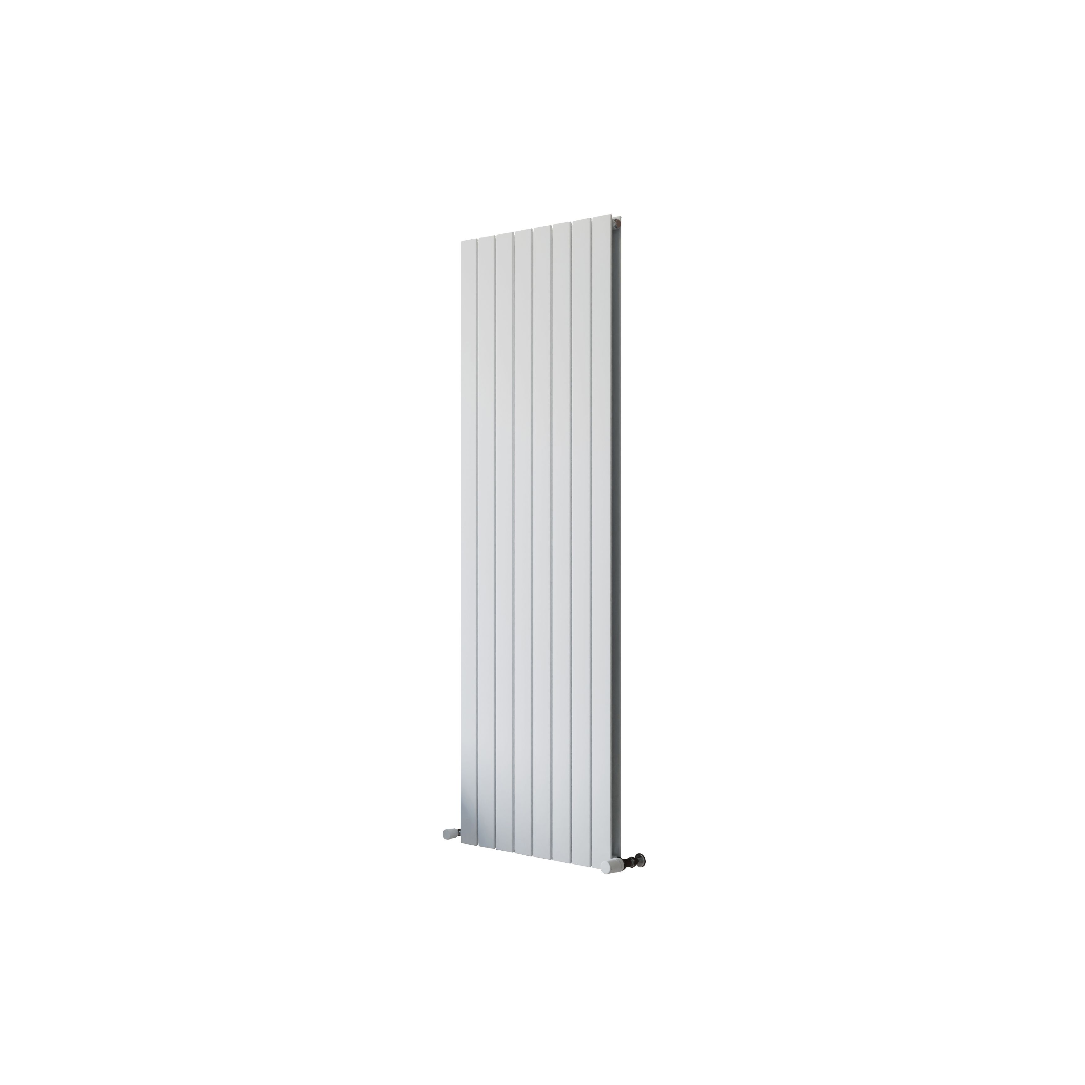 Ximax Vertirad Duplex Satin white Vertical Designer panel Radiator, (W)595mm x (H)1800mm