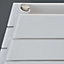 Ximax Vertirad Duplex Satin white Vertical Designer panel Radiator, (W)600mm x (H)1195mm