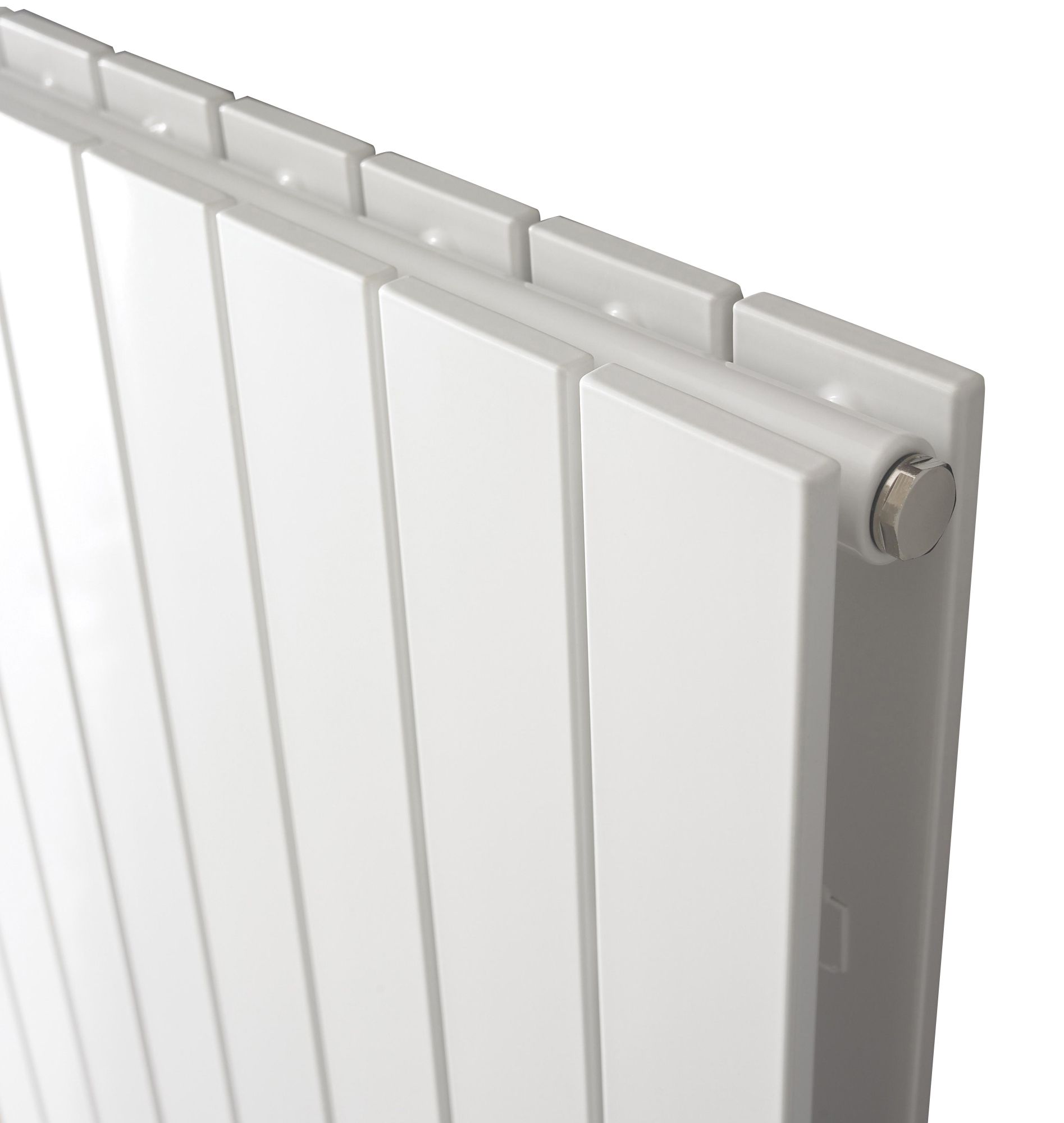 Ximax Vertirad Duplex White Horizontal or vertical Designer Radiator, (W)295mm x (H)1800mm