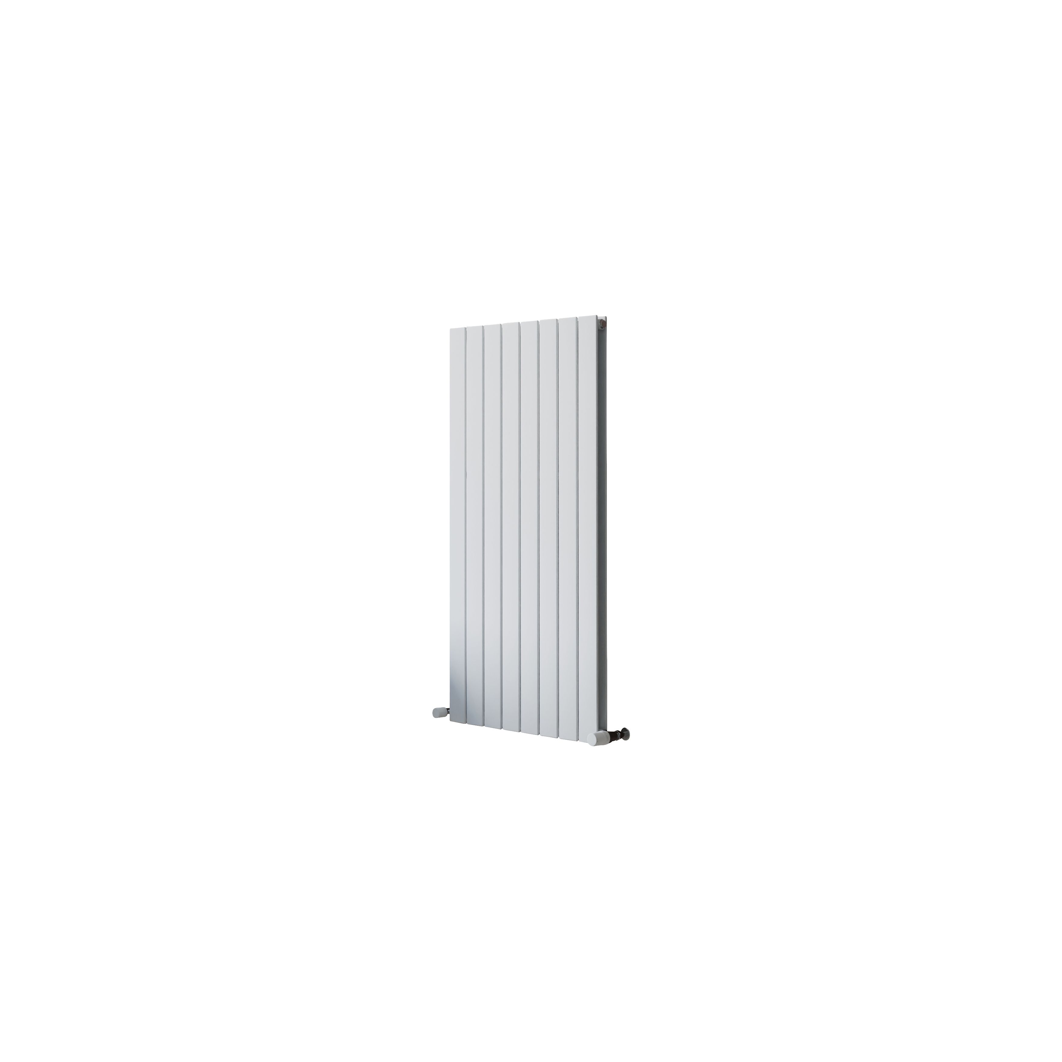 Ximax Vertirad Duplex White Horizontal or vertical Designer Radiator, (W)595mm x (H)1200mm