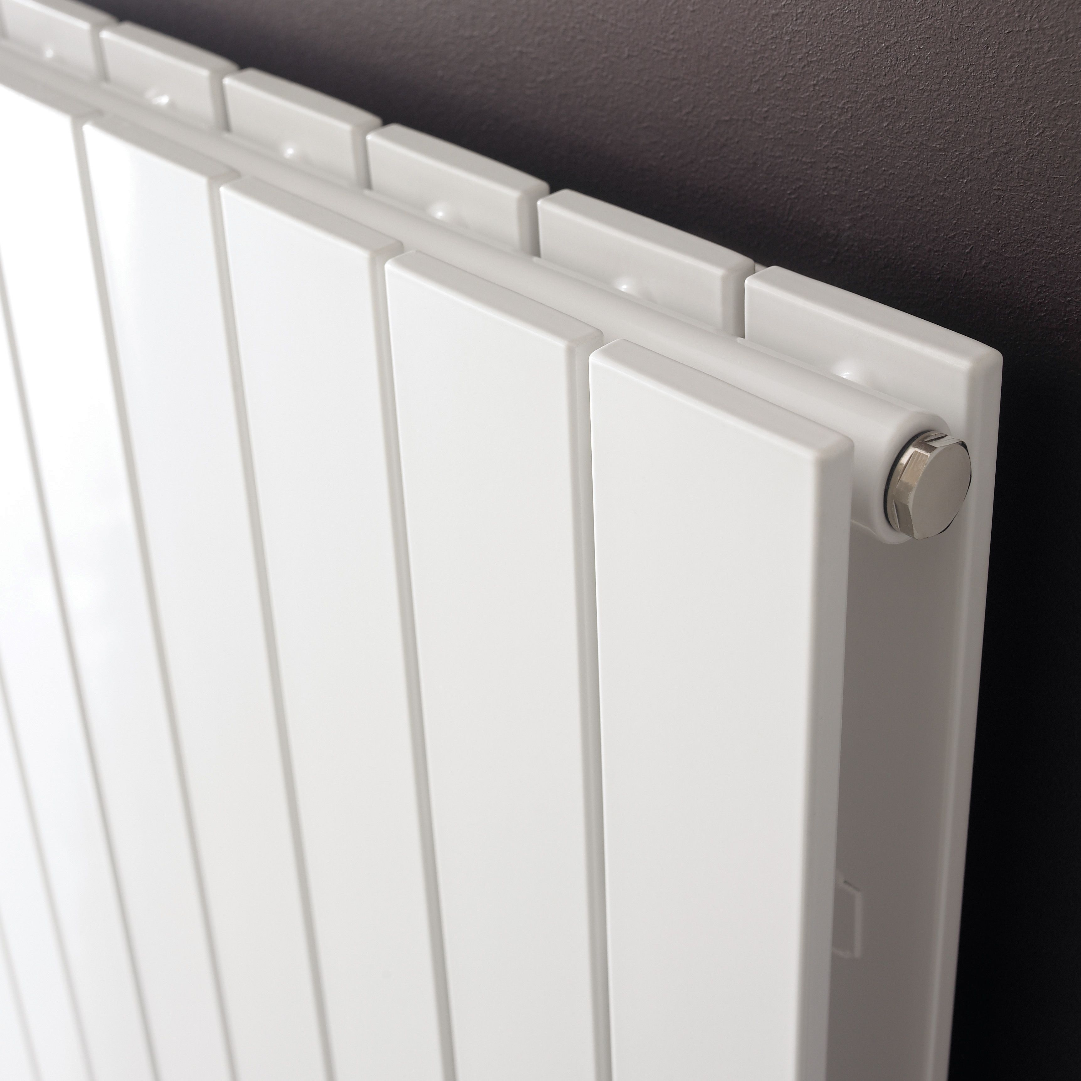 Ximax Vertirad Duplex White Vertical Designer Radiator, (W)445mm x (H)1600mm