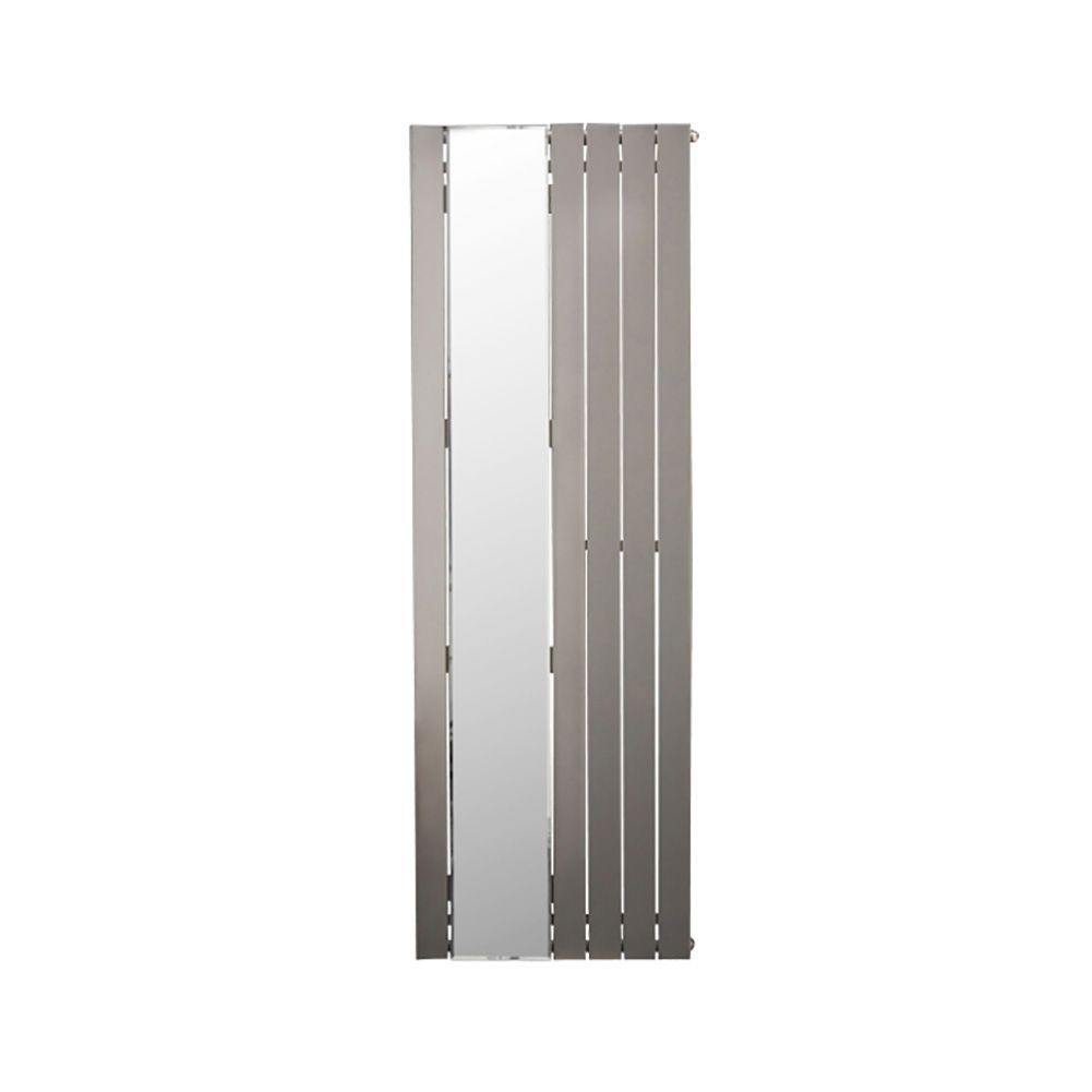 Ximax Vertirad Mirror Silver effect Vertical Designer Radiator, (W)595mm x (H)1800mm