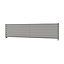 Ximax Vertirad Satin silver effect Horizontal Designer panel Radiator, (W)1800mm x (H)445mm
