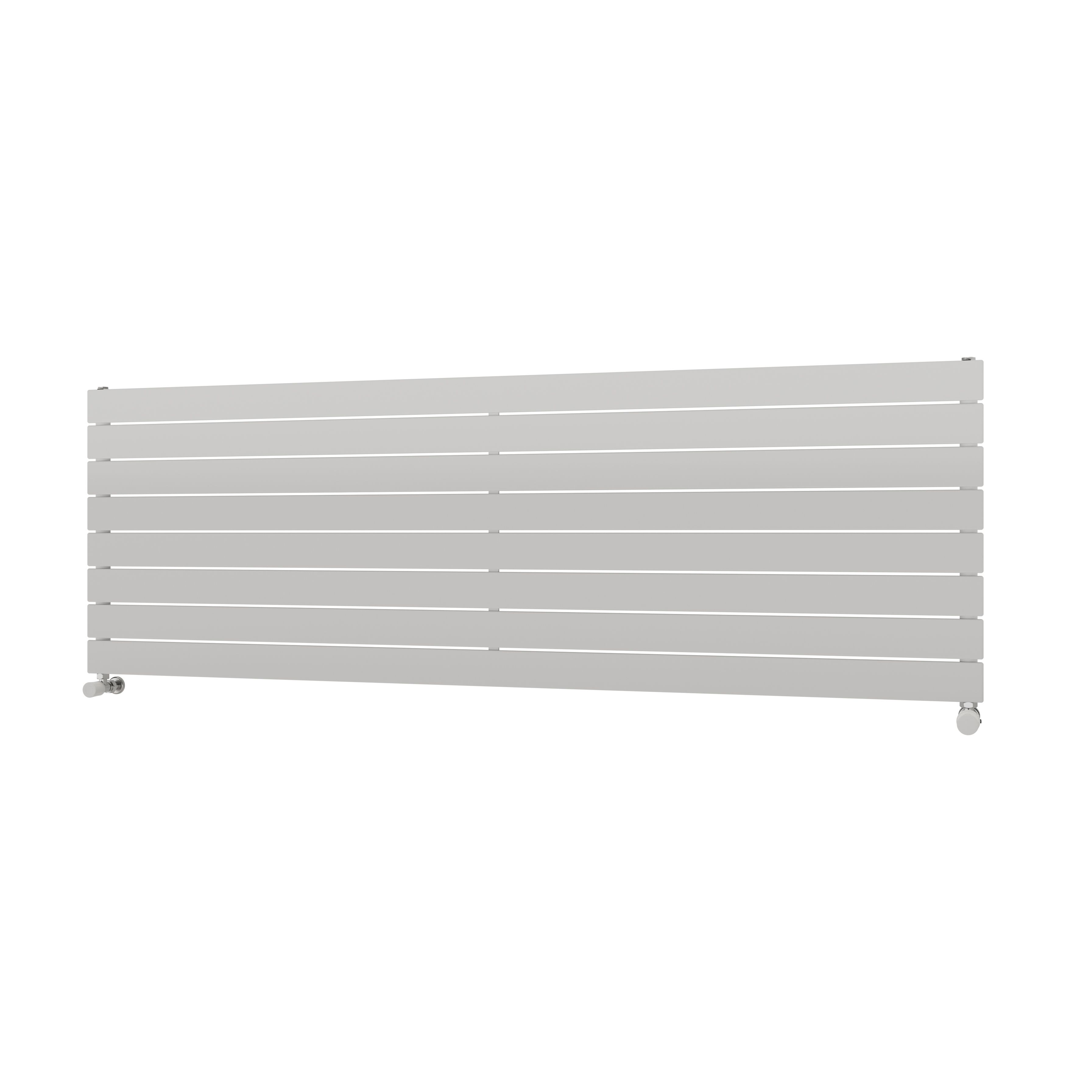 Ximax Vertirad Satin white Horizontal Designer panel Radiator, (W)1800mm x (H)595mm