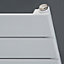 Ximax Vertirad Satin white Horizontal Designer panel Radiator, (W)1800mm x (H)595mm