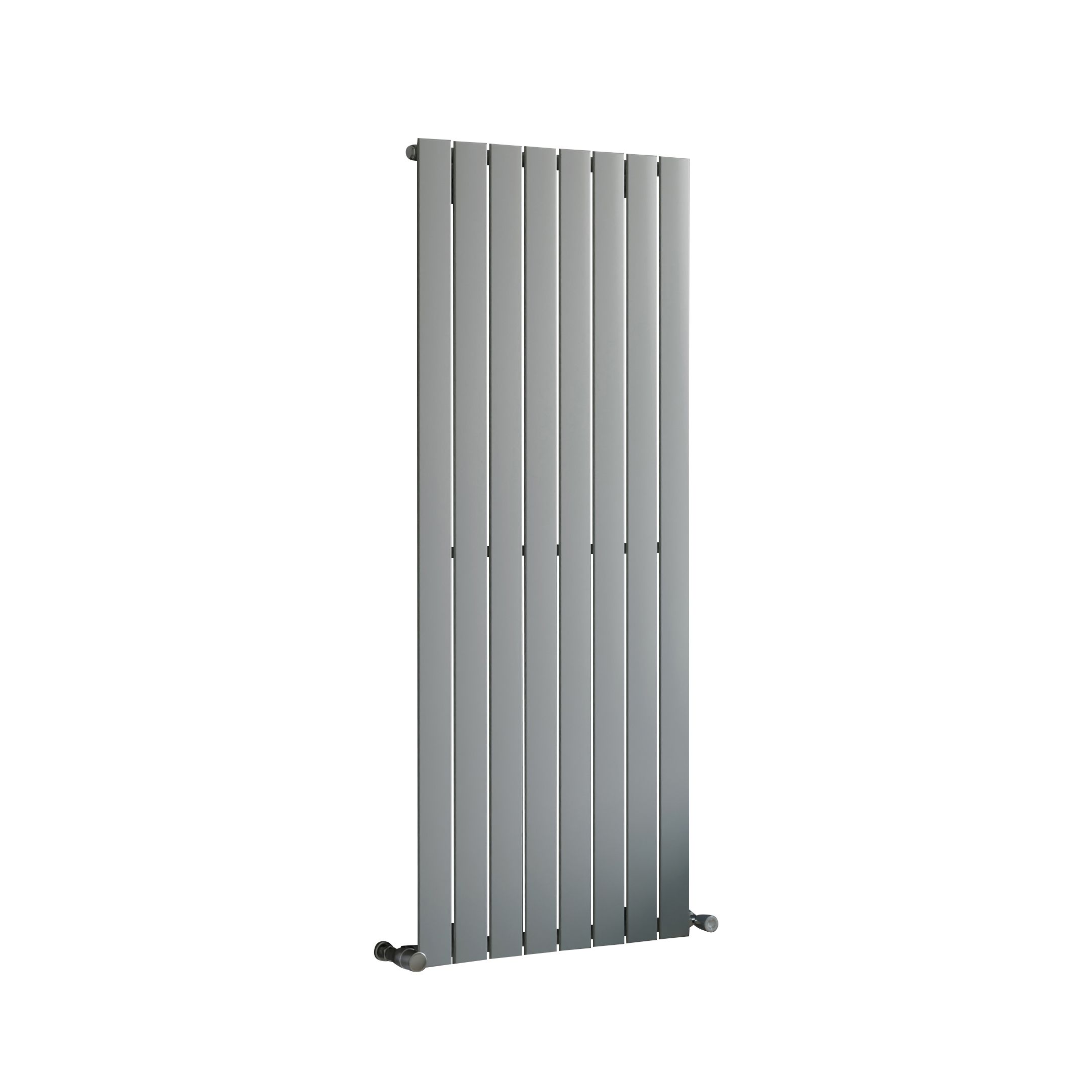 Ximax Vertirad Silver effect Horizontal or vertical Designer Radiator, (W)595mm x (H)1500mm