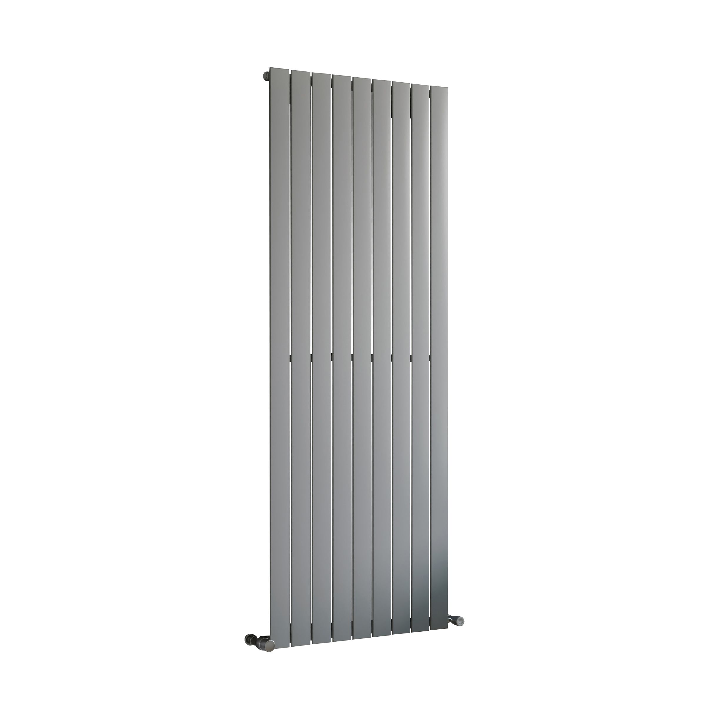 Ximax Vertirad Universal Silver effect Vertical Designer Radiator, (W)670mm x (H)1800mm
