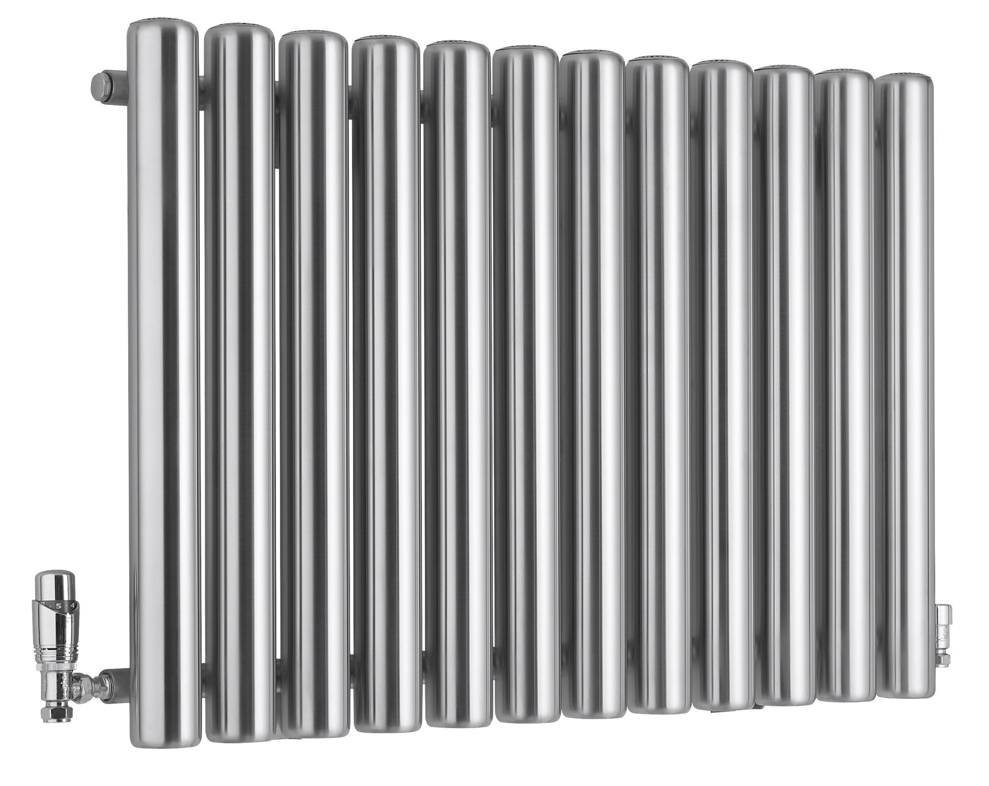 Ximax Vulkan Grey Horizontal Designer Radiator, (W)885mm x (H 