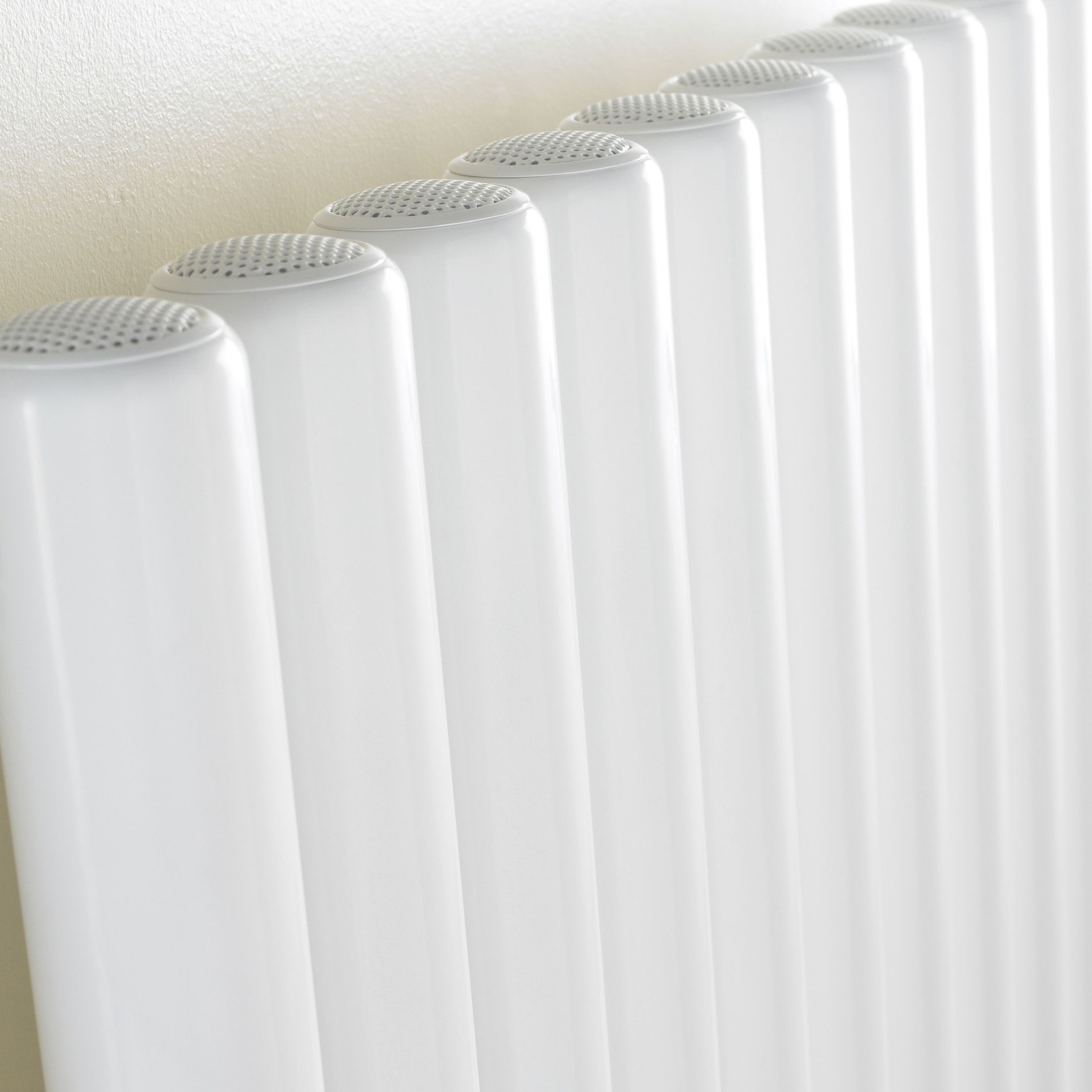 Ximax Vulkan White Vertical Designer Radiator, (W)435mm x (H)1500mm