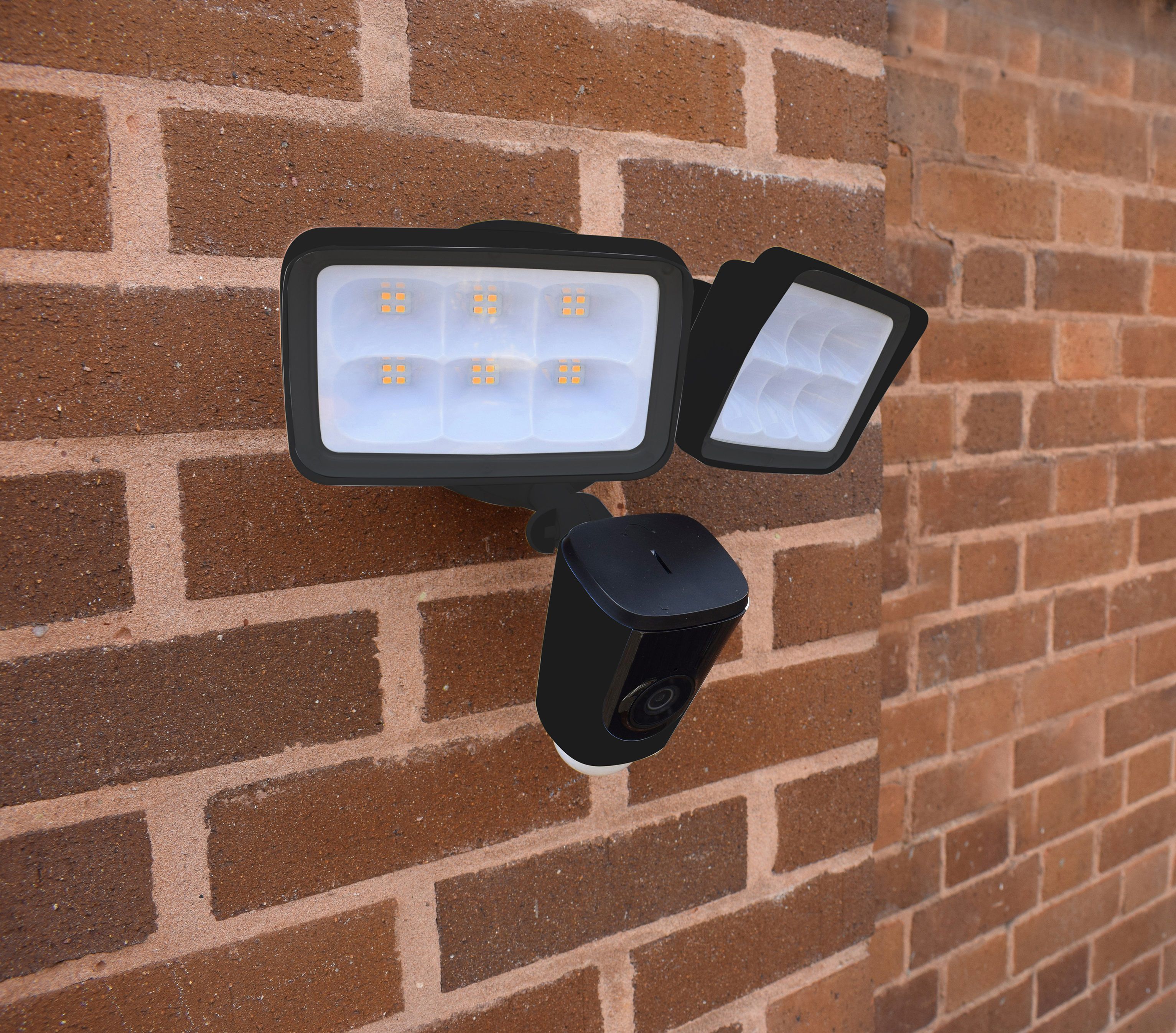 Yale 1080p Floodlight camera, Black