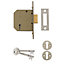 Yale P-M322-CH-65 64mm Polished Metal 3 lever Deadlock