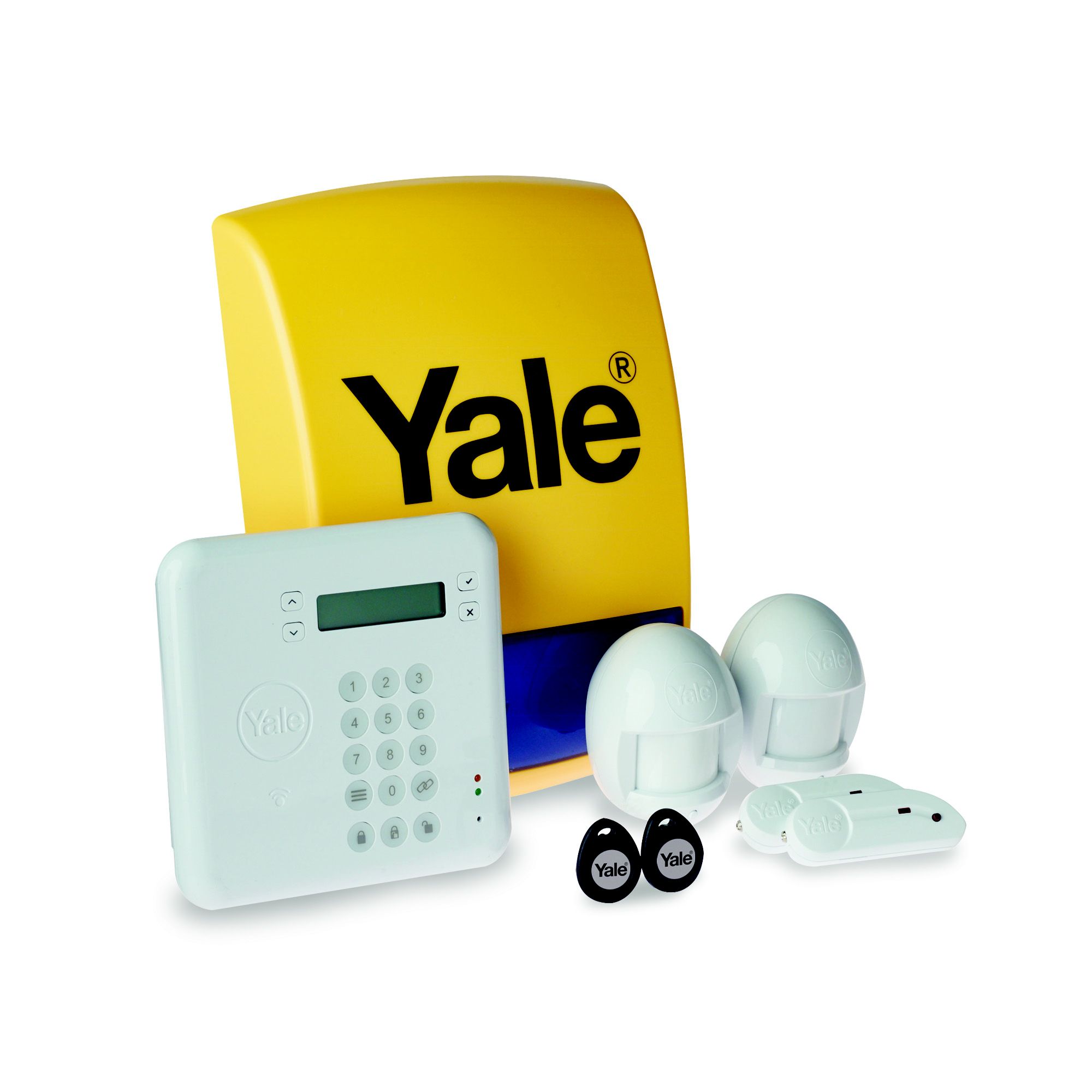 Remote sales burglar alarm