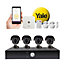 Yale Smart Home 1080p 4 camera CCTV DVR kit