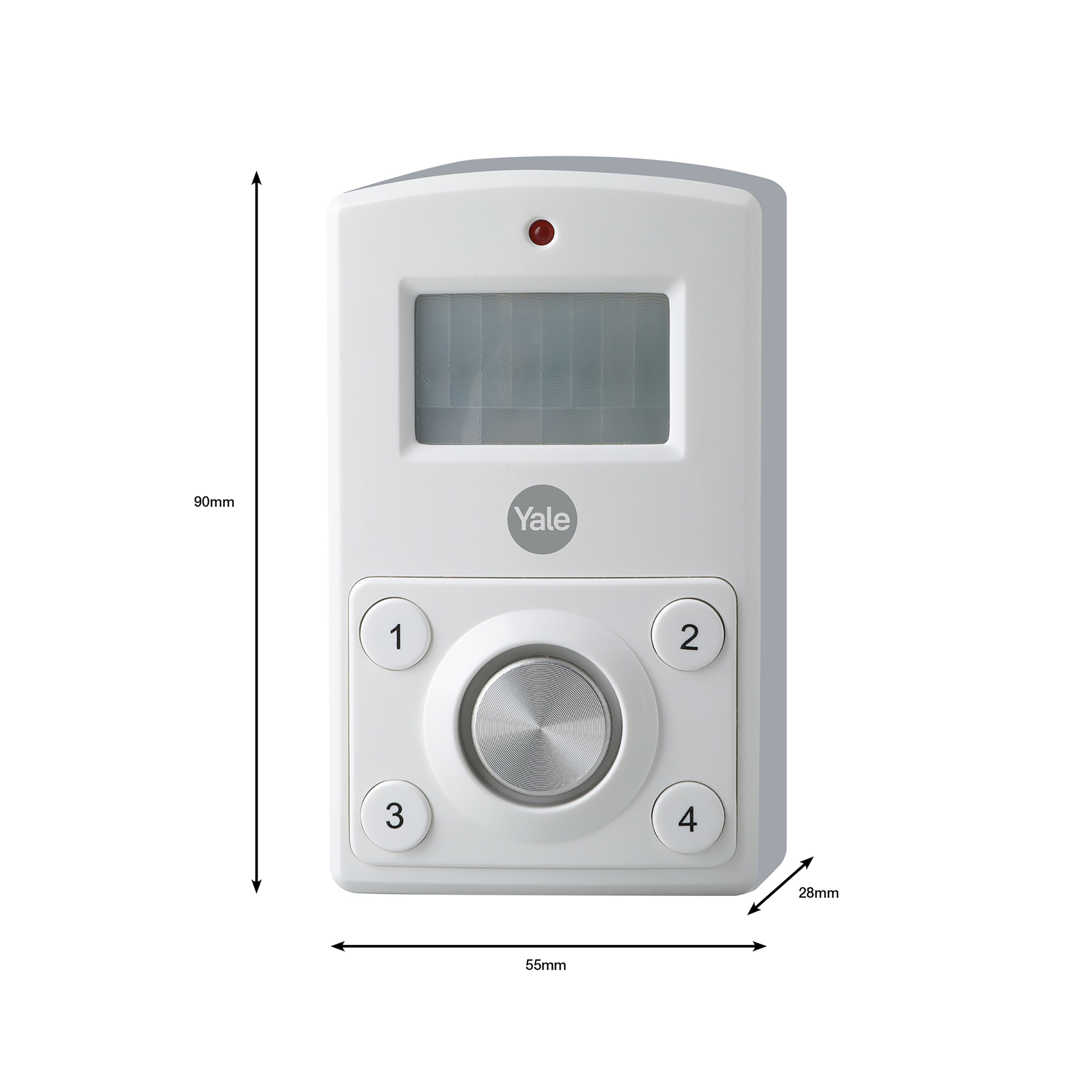 Yale YSGA02-W Shed & garage alarm kit, 3 piece