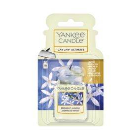 Yankee Candle Car Jar Ultimate Midnight Jasmine Air freshener, 24g