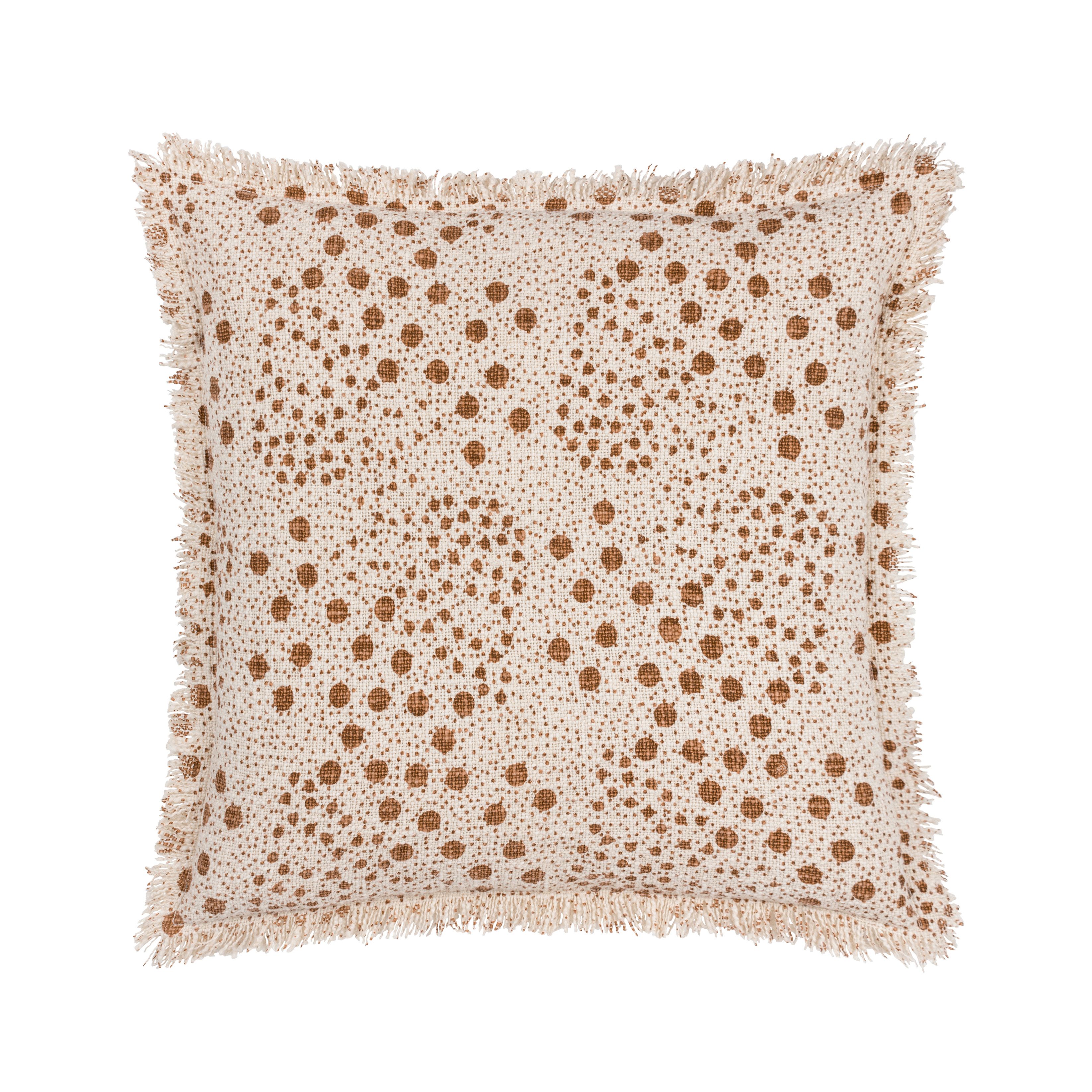 Yard Hara Yolk Woven effect Indoor Cushion, (L)50cm x (W)50cm