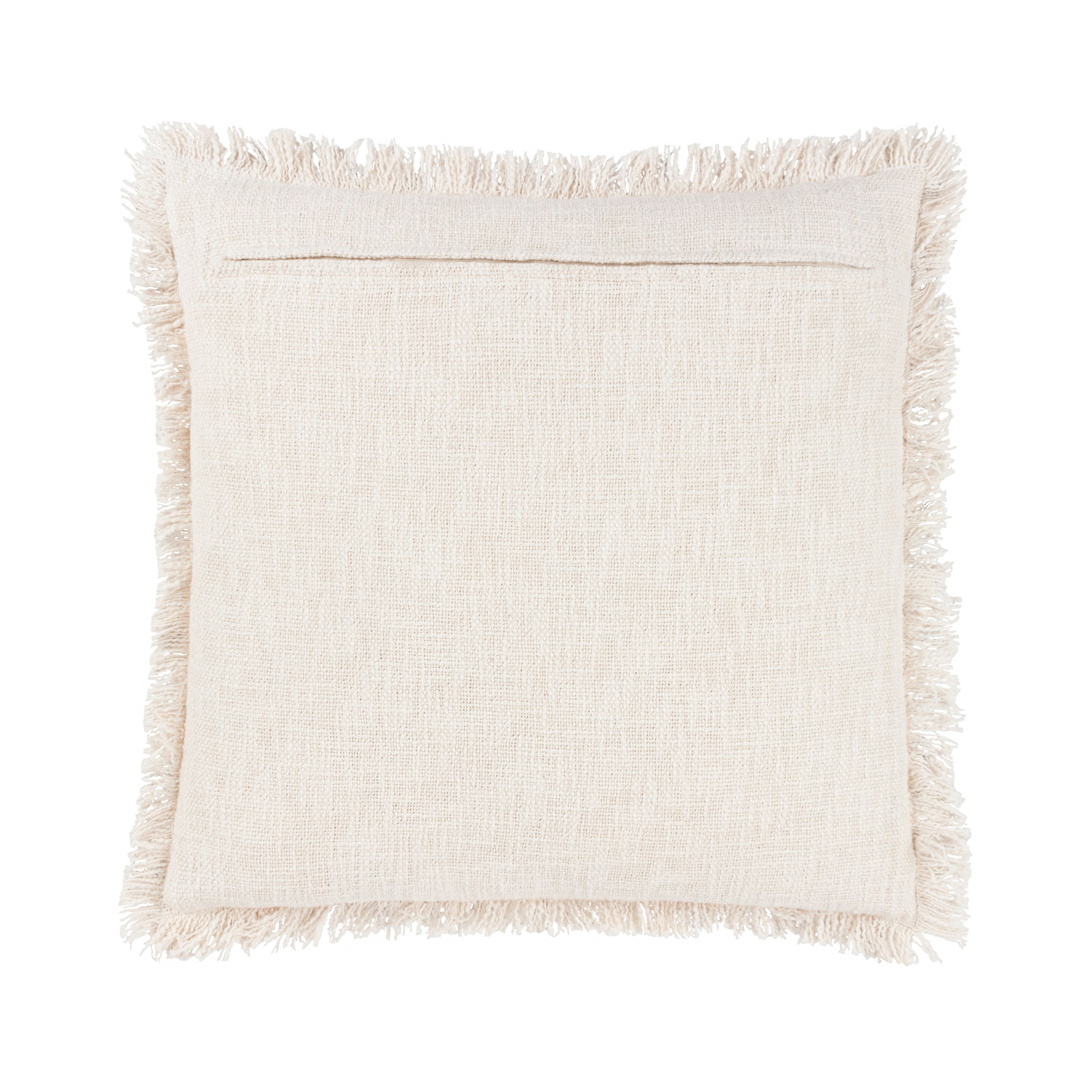 Yard Hara Yolk Woven effect Indoor Cushion, (L)50cm x (W)50cm