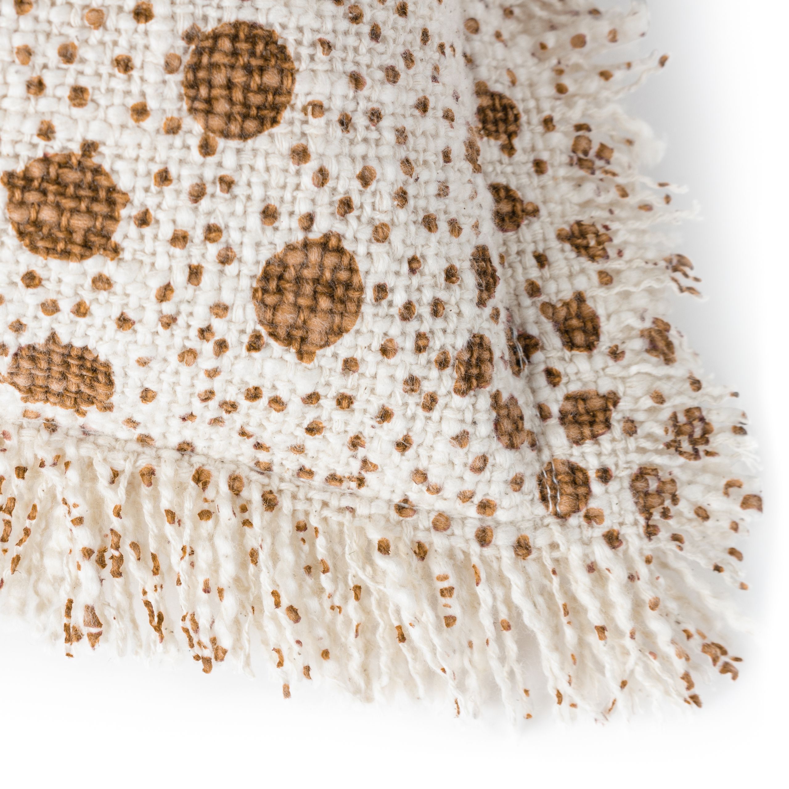 Yard Hara Yolk Woven effect Indoor Cushion, (L)50cm x (W)50cm