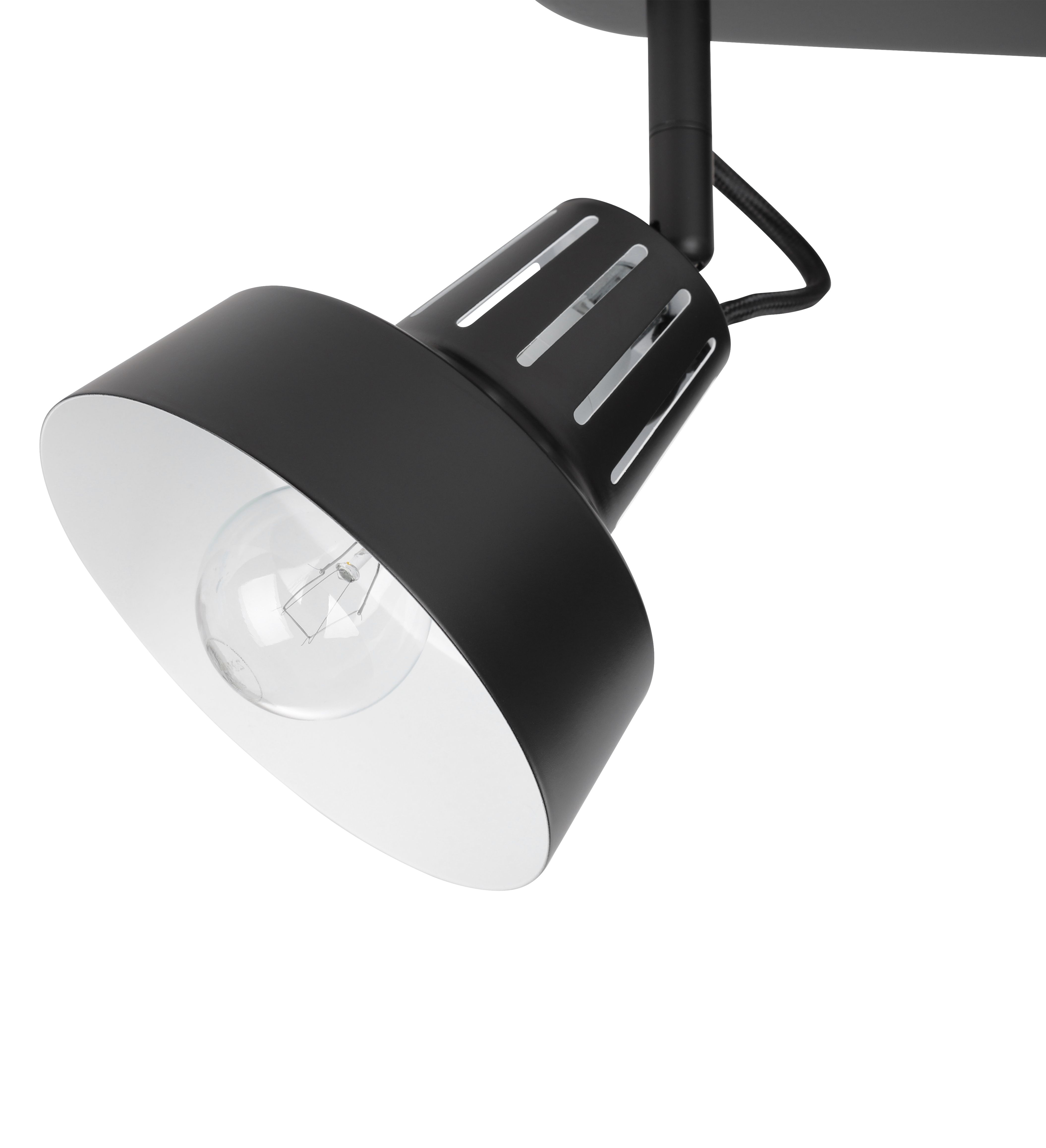 Yarra Modern Matt Black 3 Light Spotlight