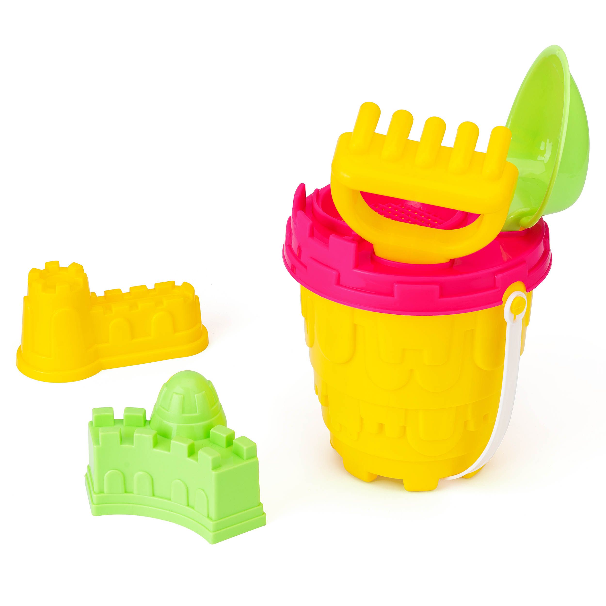 Yello Castle Bucket Beach accessory set