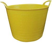 Yellow 40L Flexi tub