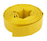 Yellow Lay-flat hose pipe (L)10m