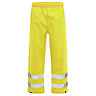 Yellow Waterproof Hi-vis trousers, Medium