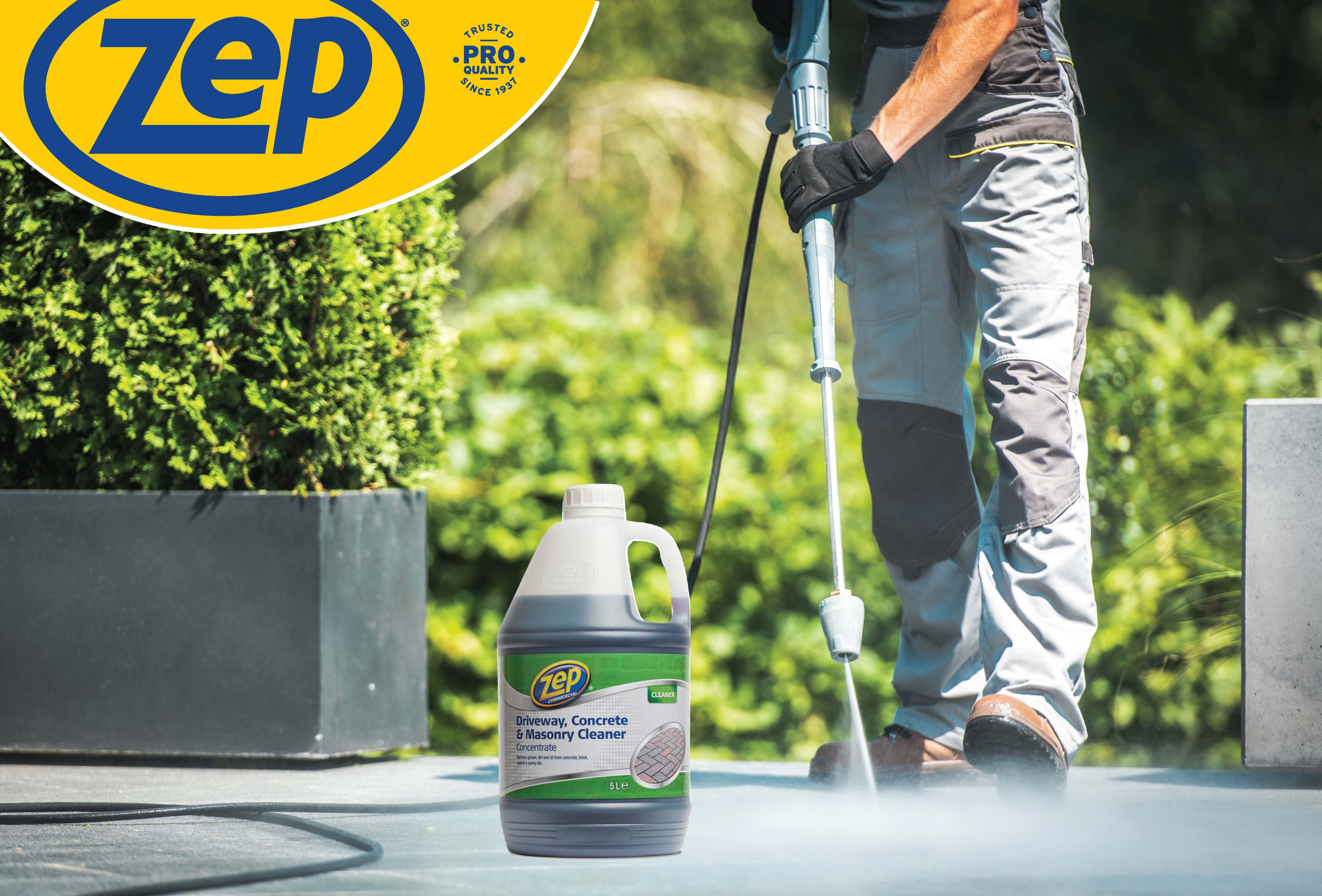 Zep Commercial Driveway Concrete Masonry Brick Masonry Cleaner 5l Tradepoint